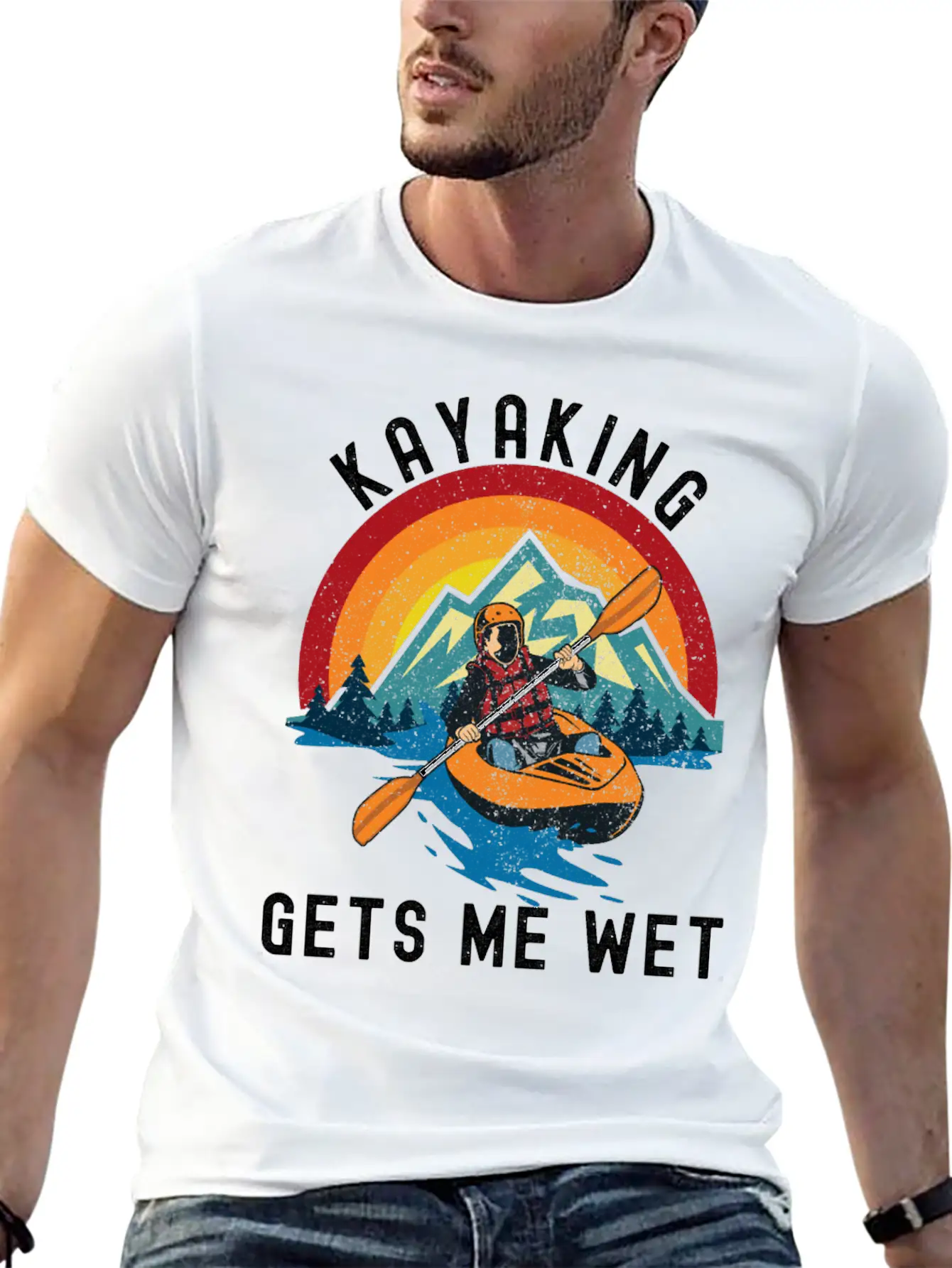 Kayaking Gets Me Wet Classic T Shirt Classic Cotton Tee – Unisex Comfort For Any Season