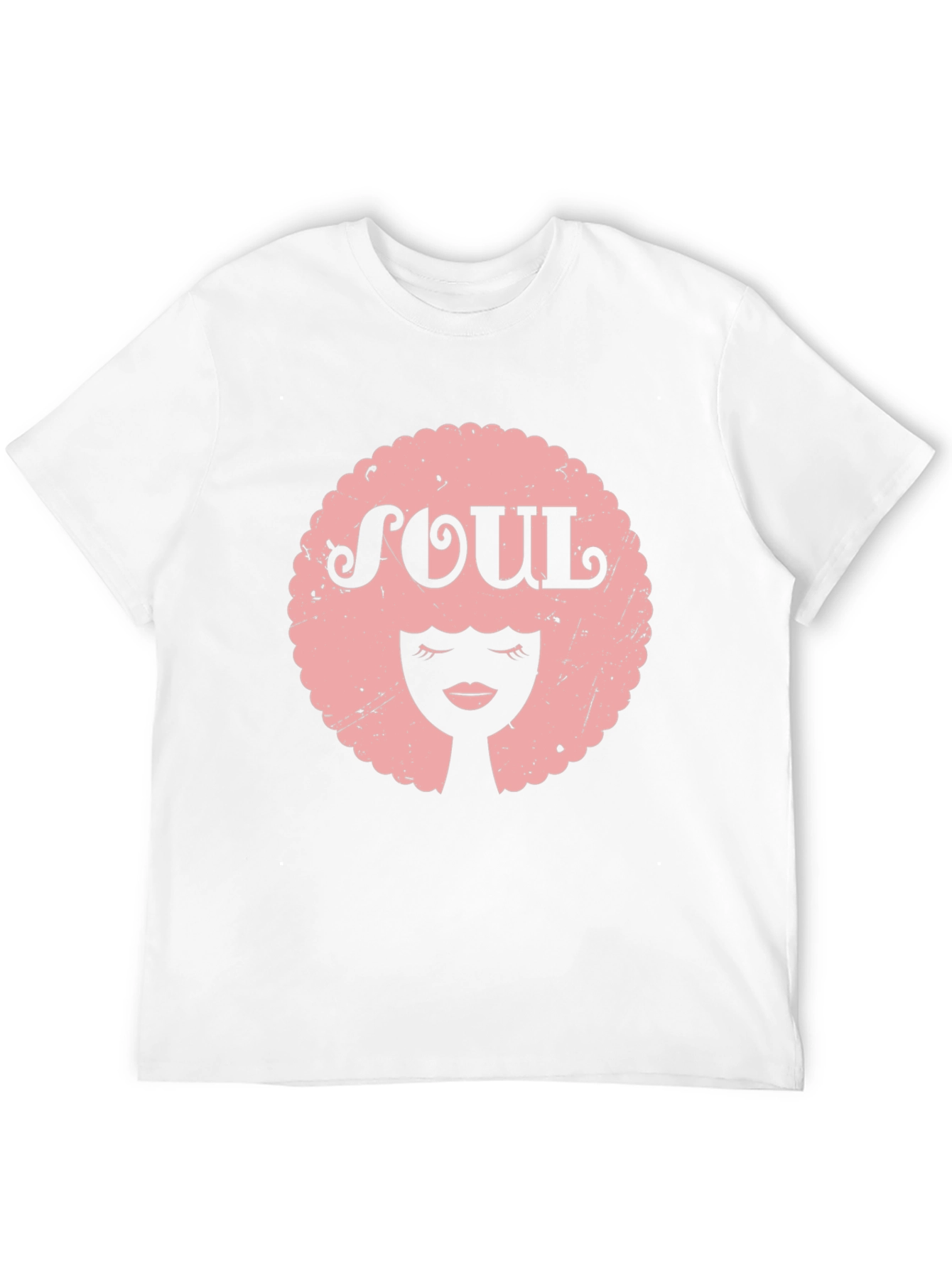 Soul Afro Graphic Tee - Black Unisex T-Shirt