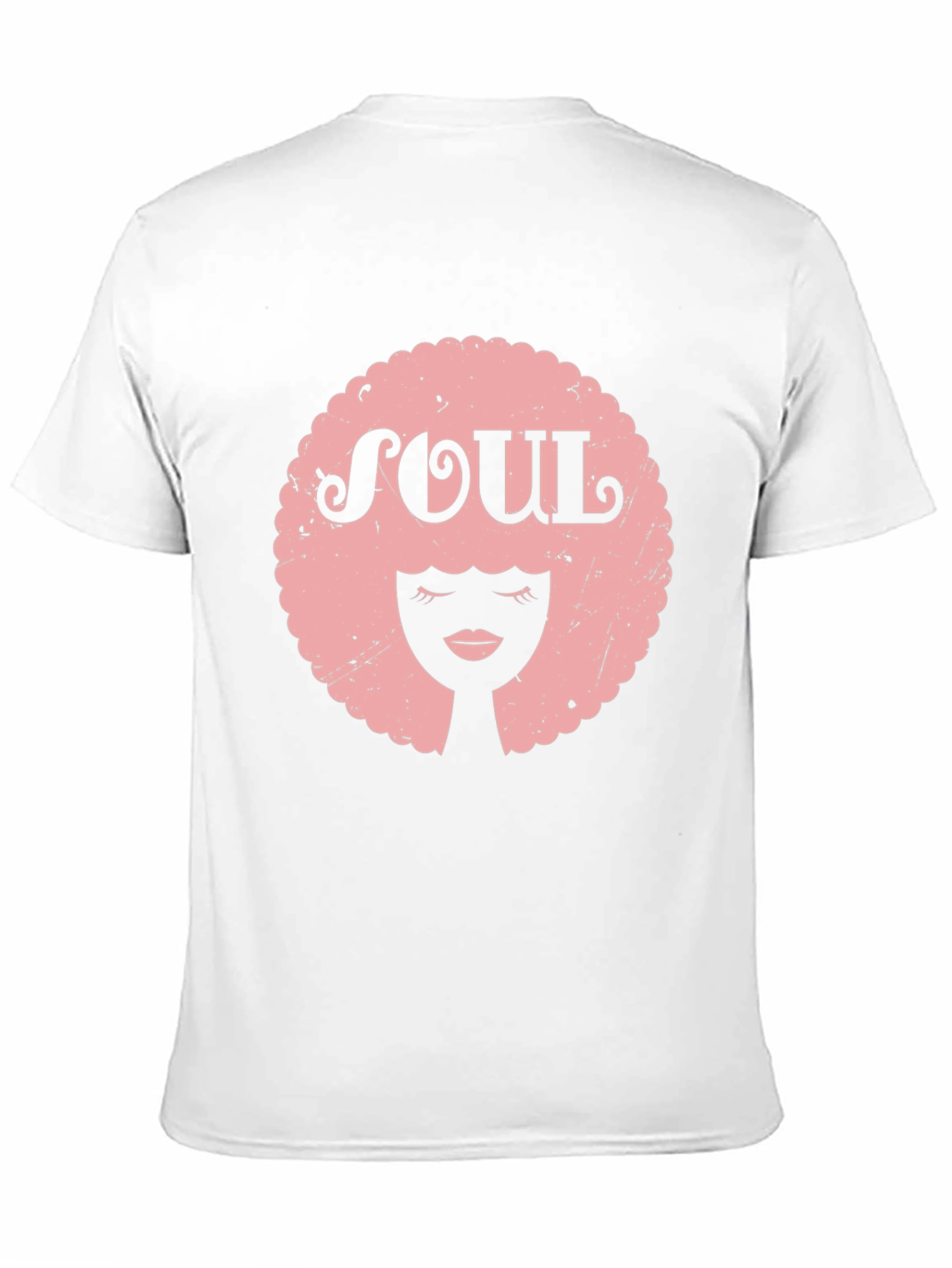 Soul Afro Graphic Tee - Black Unisex T-Shirt