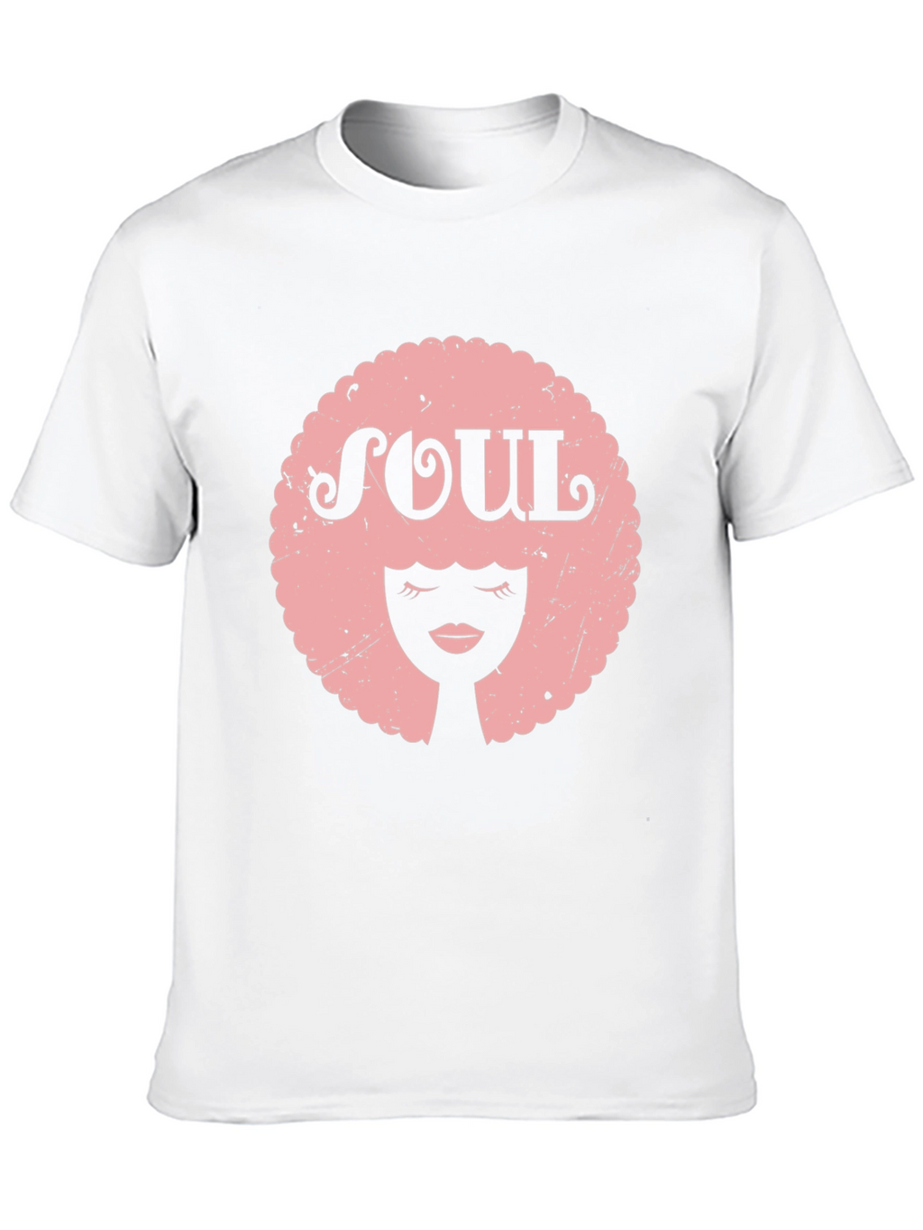 Soul Afro Graphic Tee - Black Unisex T-Shirt