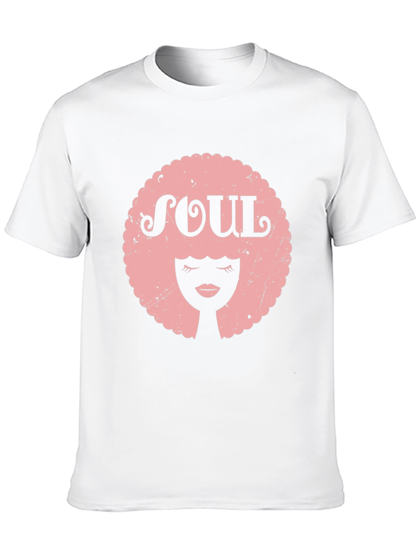 Soul Afro Graphic Tee - Black Unisex T-Shirt
