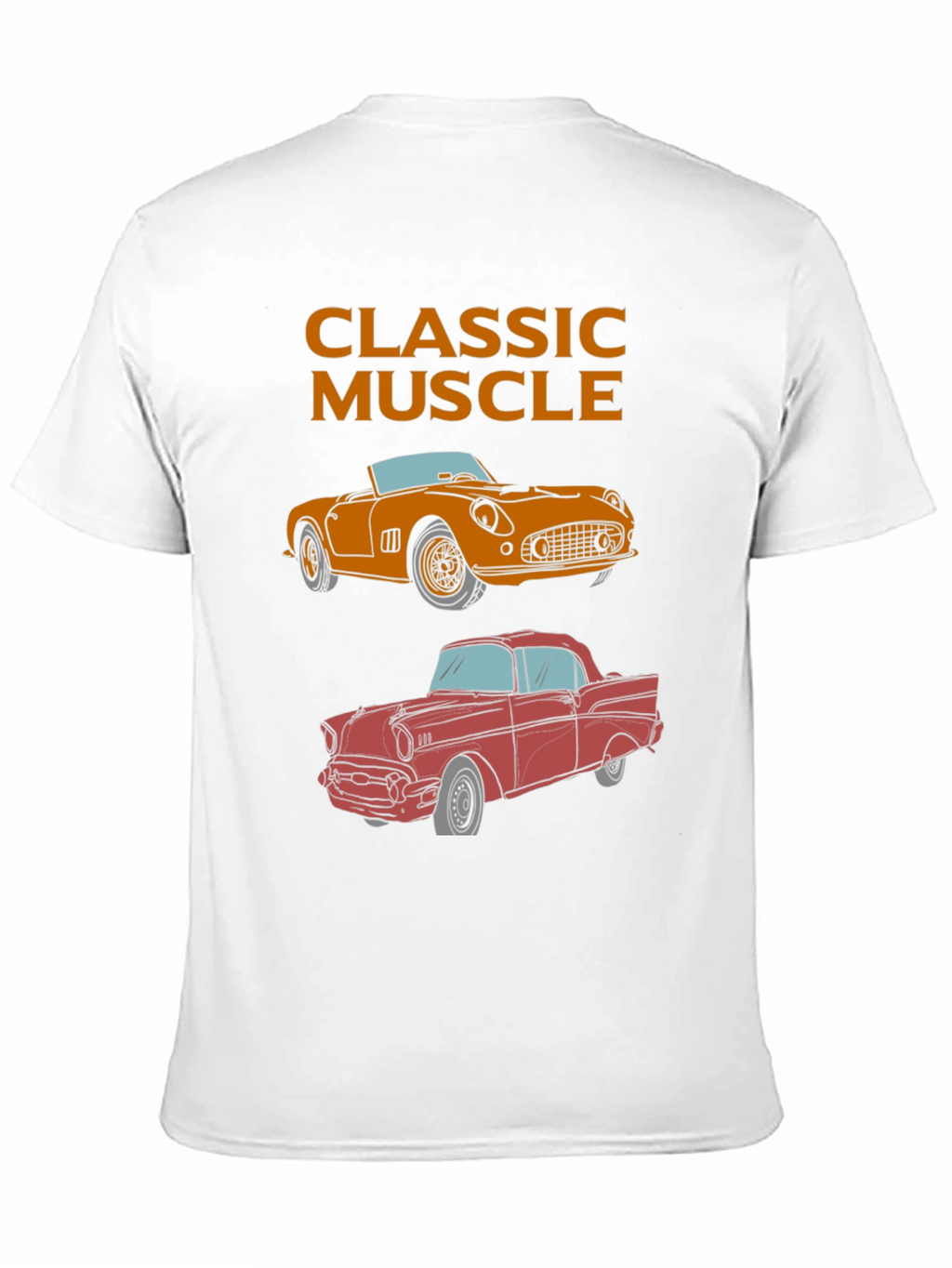 Classic Muscle Car T-Shirt - Automotive Enthusiast Tee