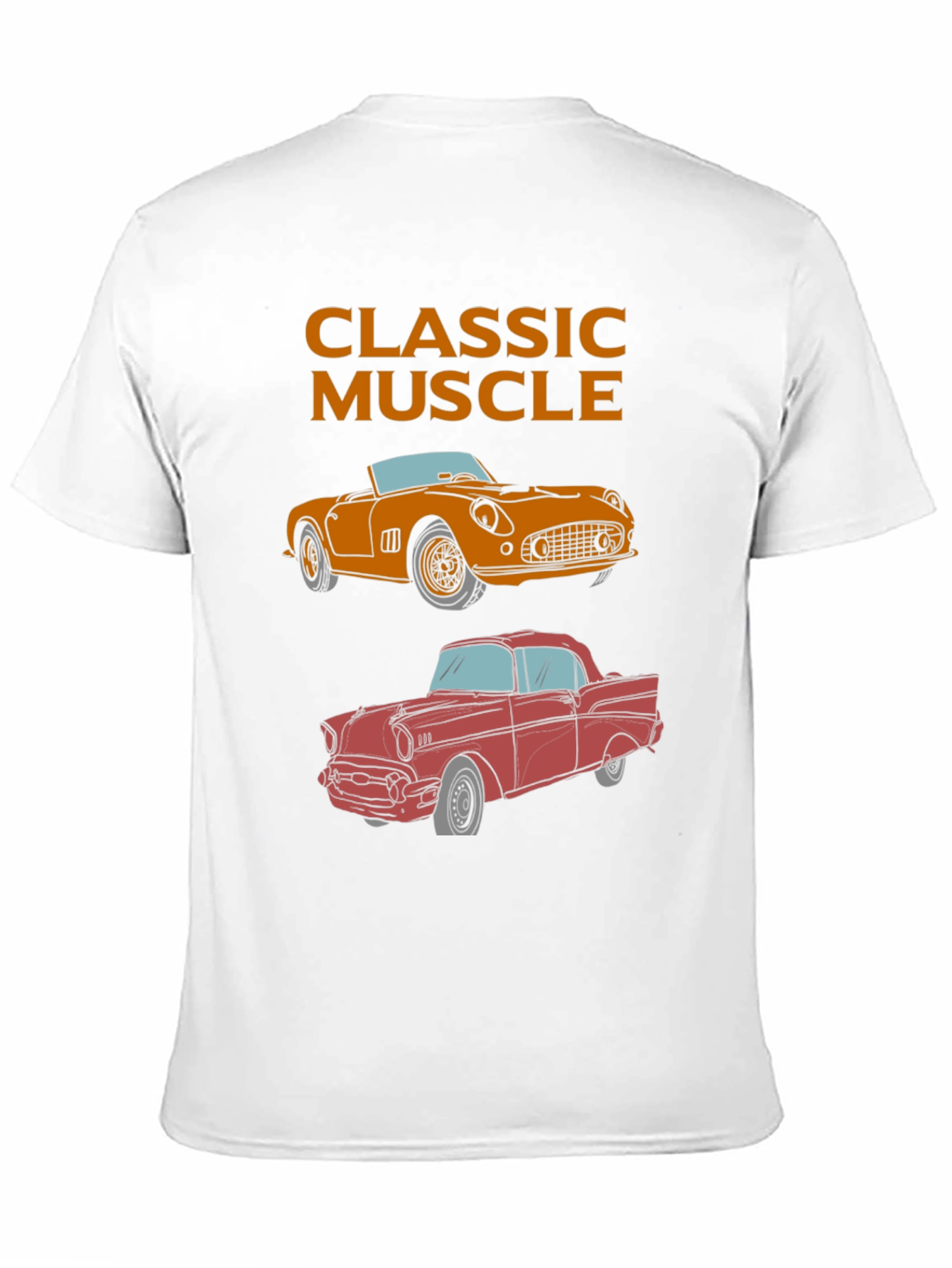 Classic Muscle Car T-Shirt - Automotive Enthusiast Tee