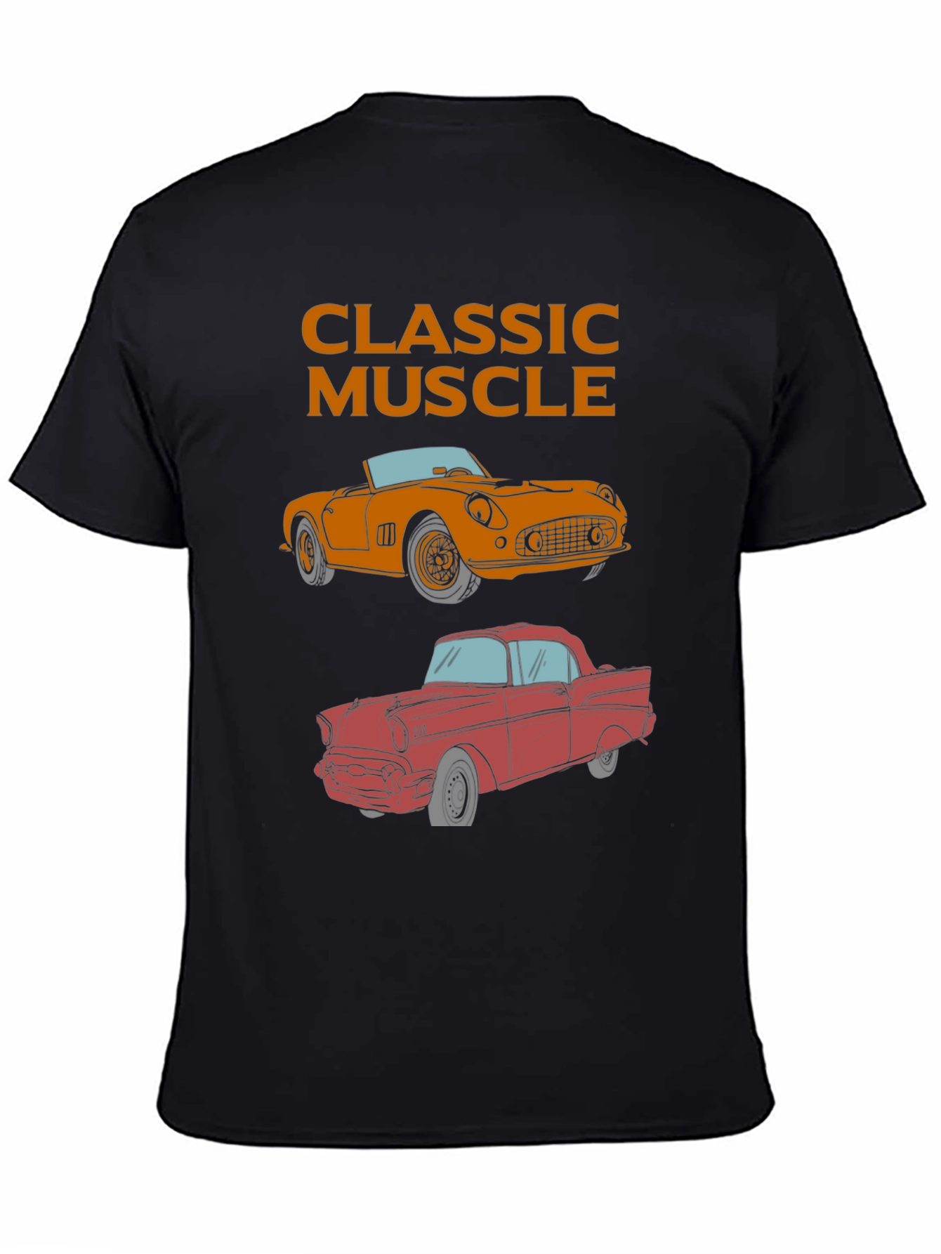 Classic Muscle Car T-Shirt - Automotive Enthusiast Tee