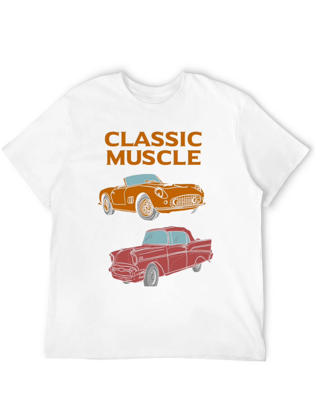 Classic Muscle Car T-Shirt - Automotive Enthusiast Tee