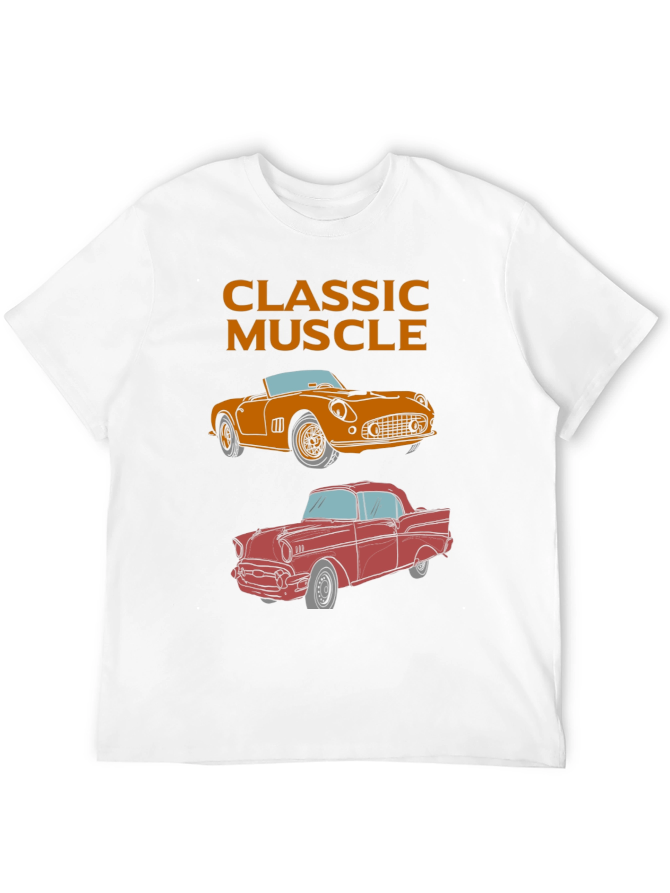 Classic Muscle Car T-Shirt - Automotive Enthusiast Tee