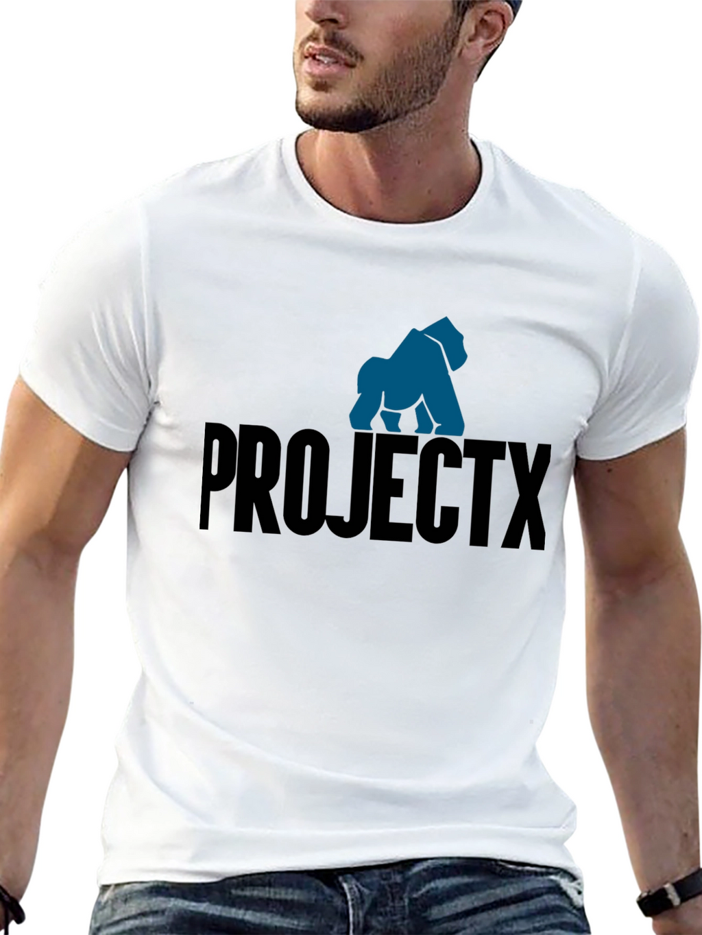 ProjectX Gorilla Graphic Tee - Black