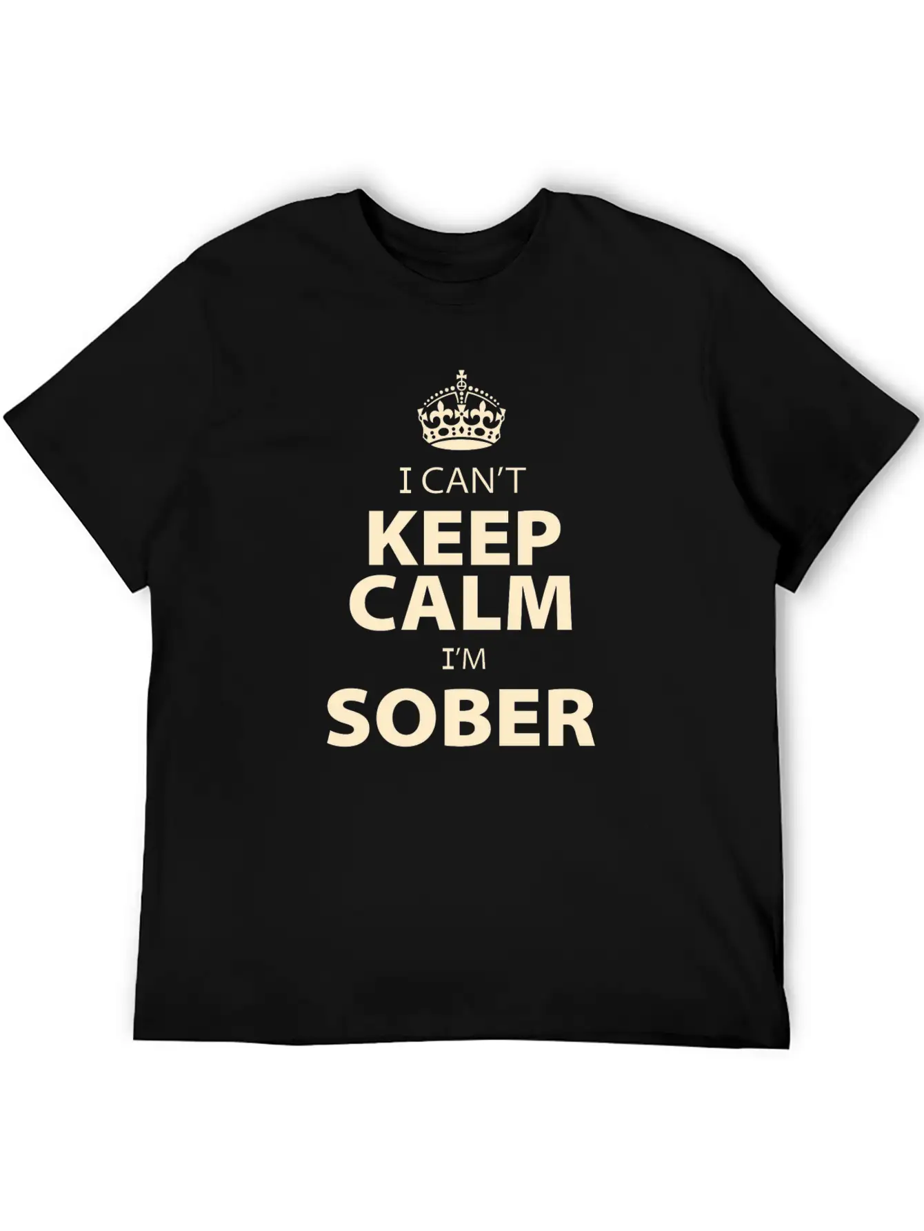 Keep Calm And Farm On Basic Graphic T-Shirt – Daily Comfort In Soft Cotton