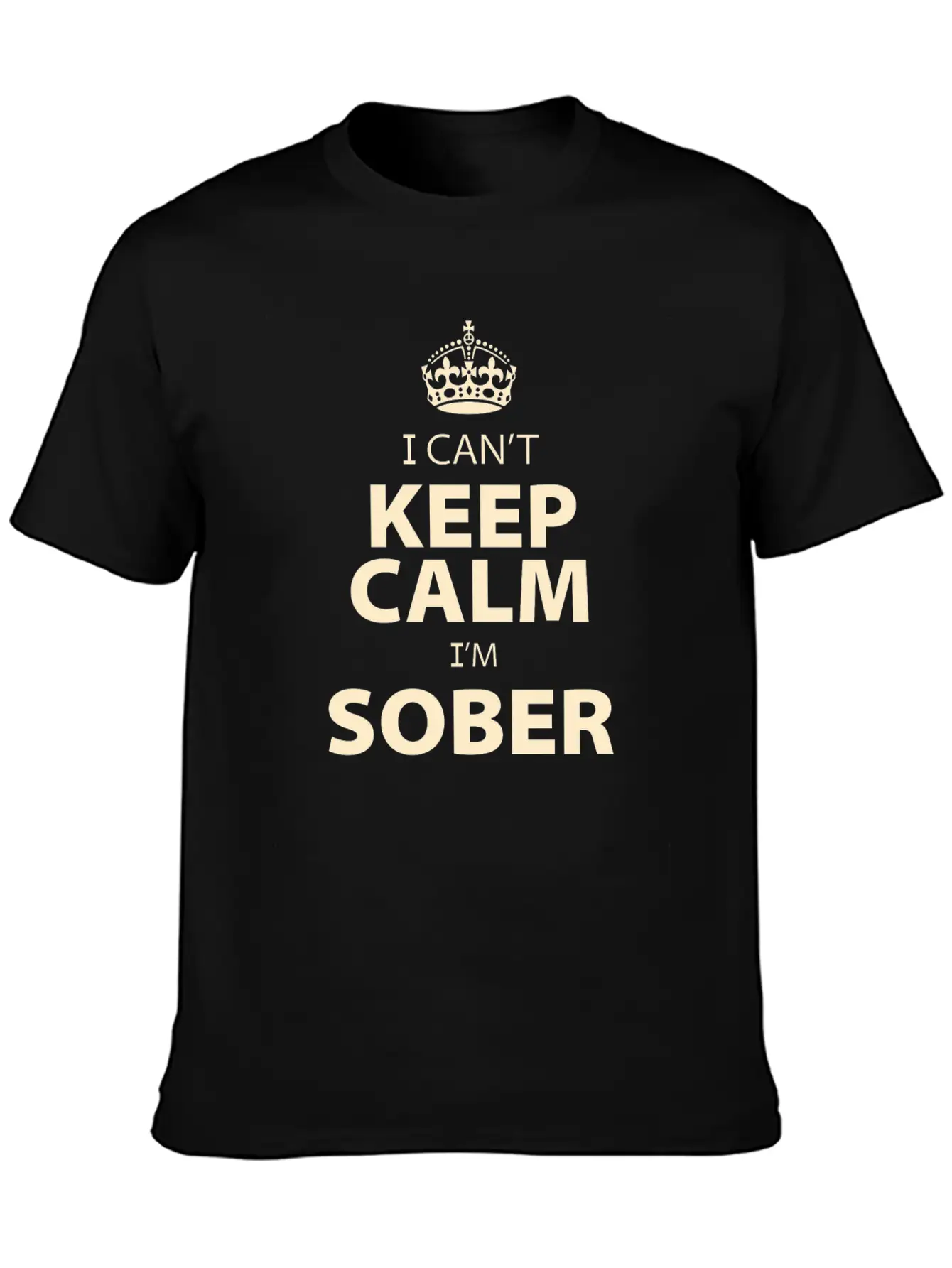 Keep Calm And Farm On Basic Graphic T-Shirt – Daily Comfort In Soft Cotton