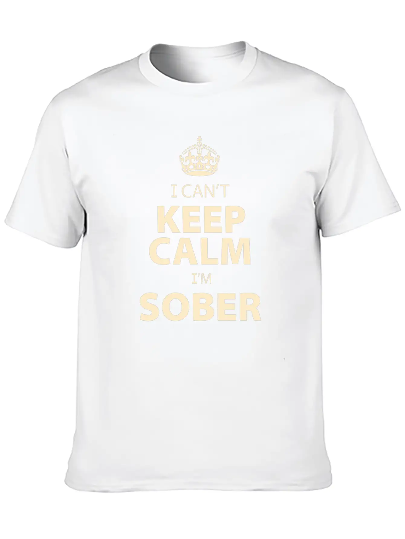 Keep Calm And Farm On Basic Graphic T-Shirt – Daily Comfort In Soft Cotton