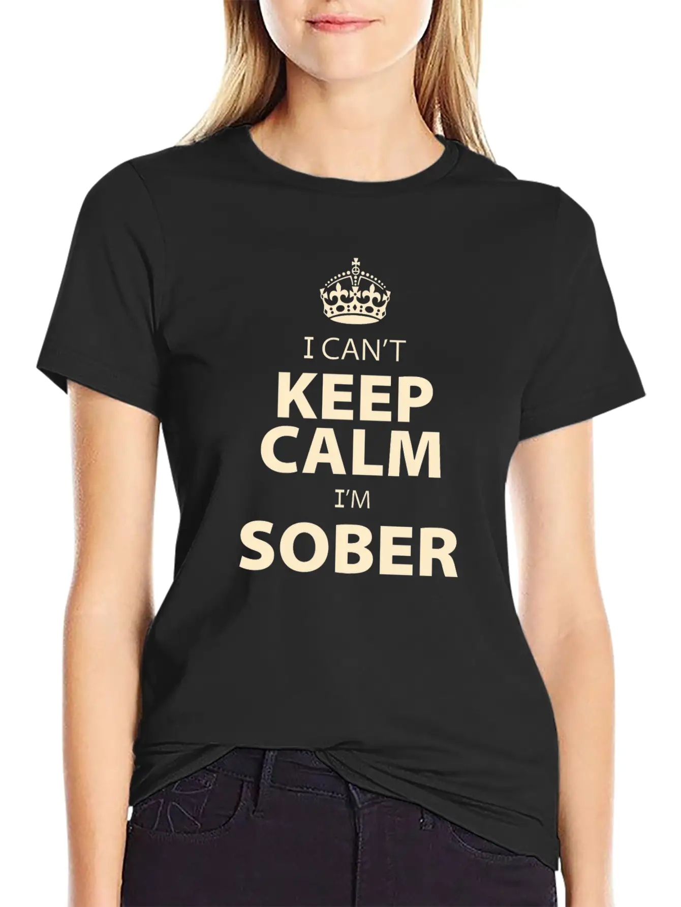 Keep Calm And Farm On Basic Graphic T-Shirt – Daily Comfort In Soft Cotton