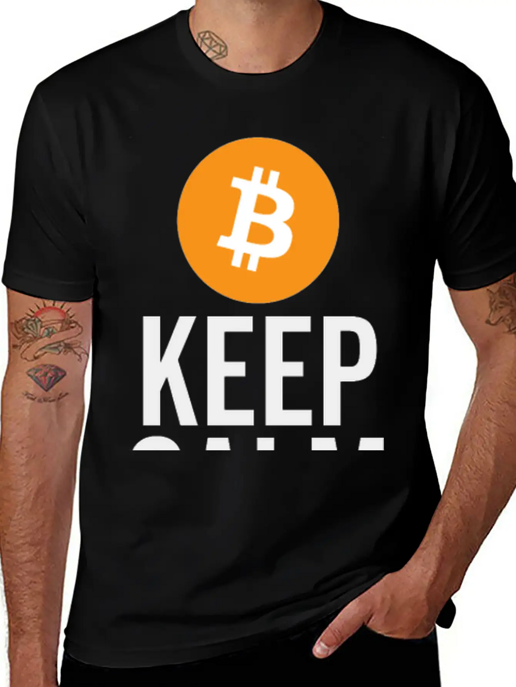 Keep Calm And Hodl Classic Cotton Tee – Unisex Comfort For Any Season