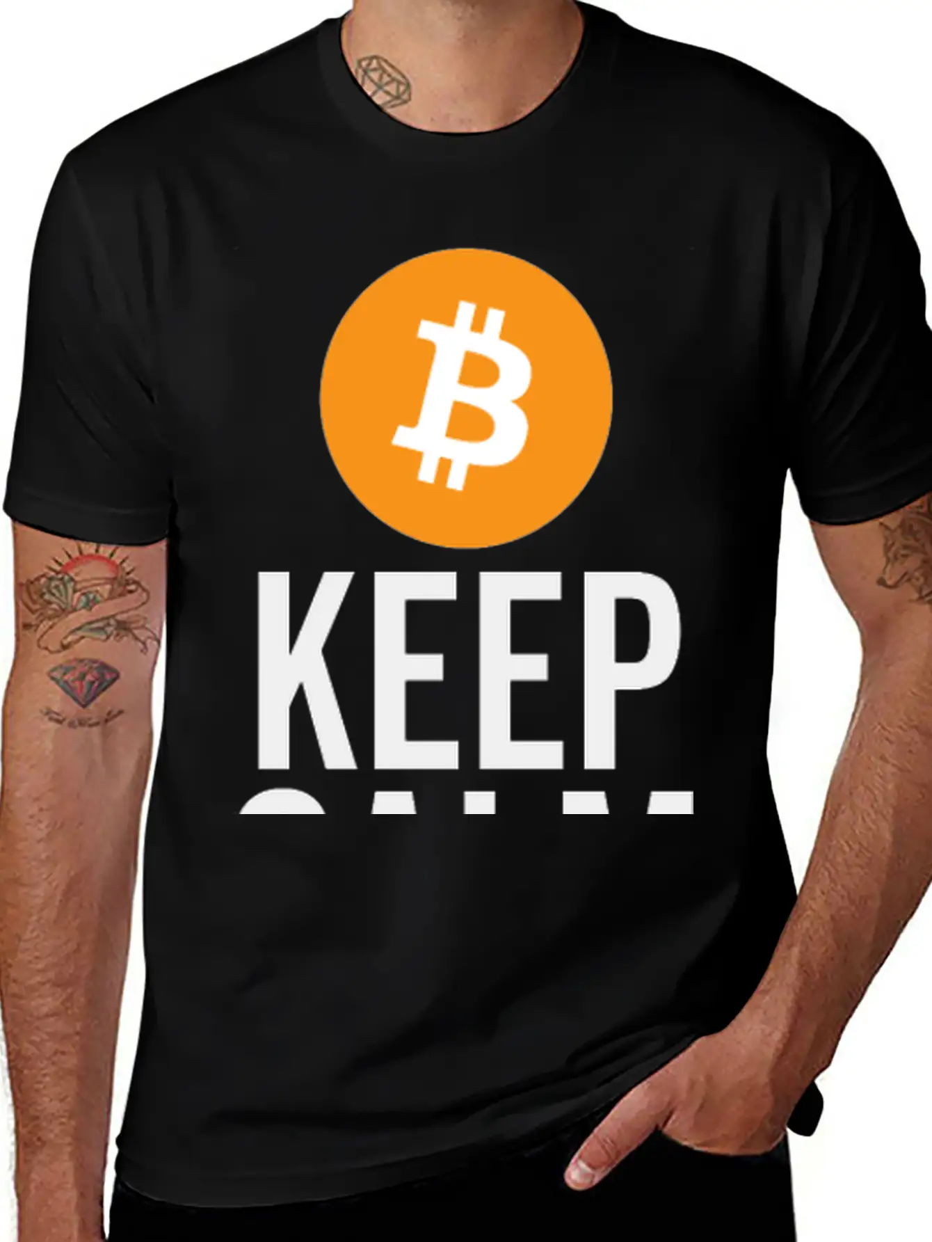 Keep Calm And Hodl Classic Cotton Tee – Unisex Comfort For Any Season