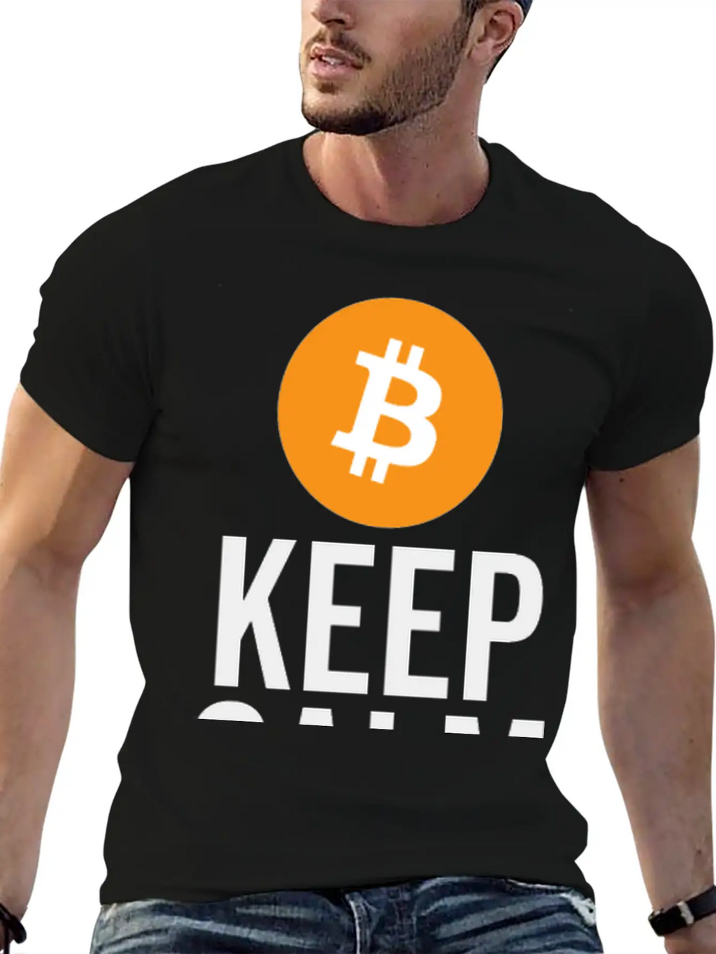 Keep Calm And Hodl Classic Cotton Tee – Unisex Comfort For Any Season