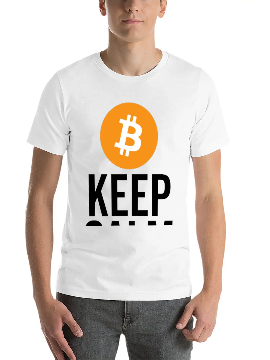 Keep Calm And Hodl Classic Cotton Tee – Unisex Comfort For Any Season