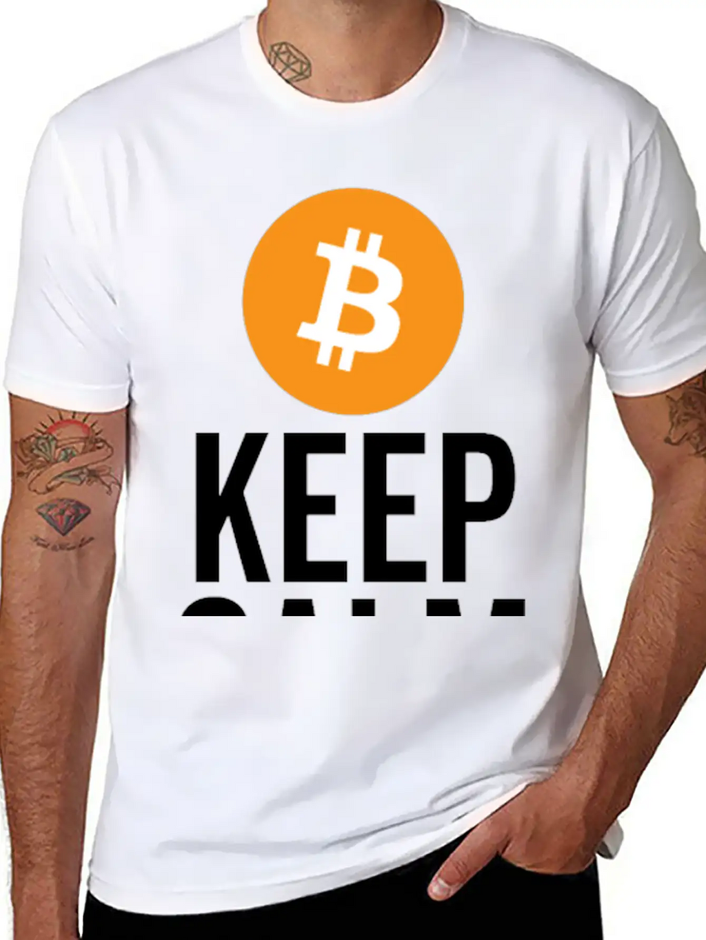 Keep Calm And Hodl Classic Cotton Tee – Unisex Comfort For Any Season