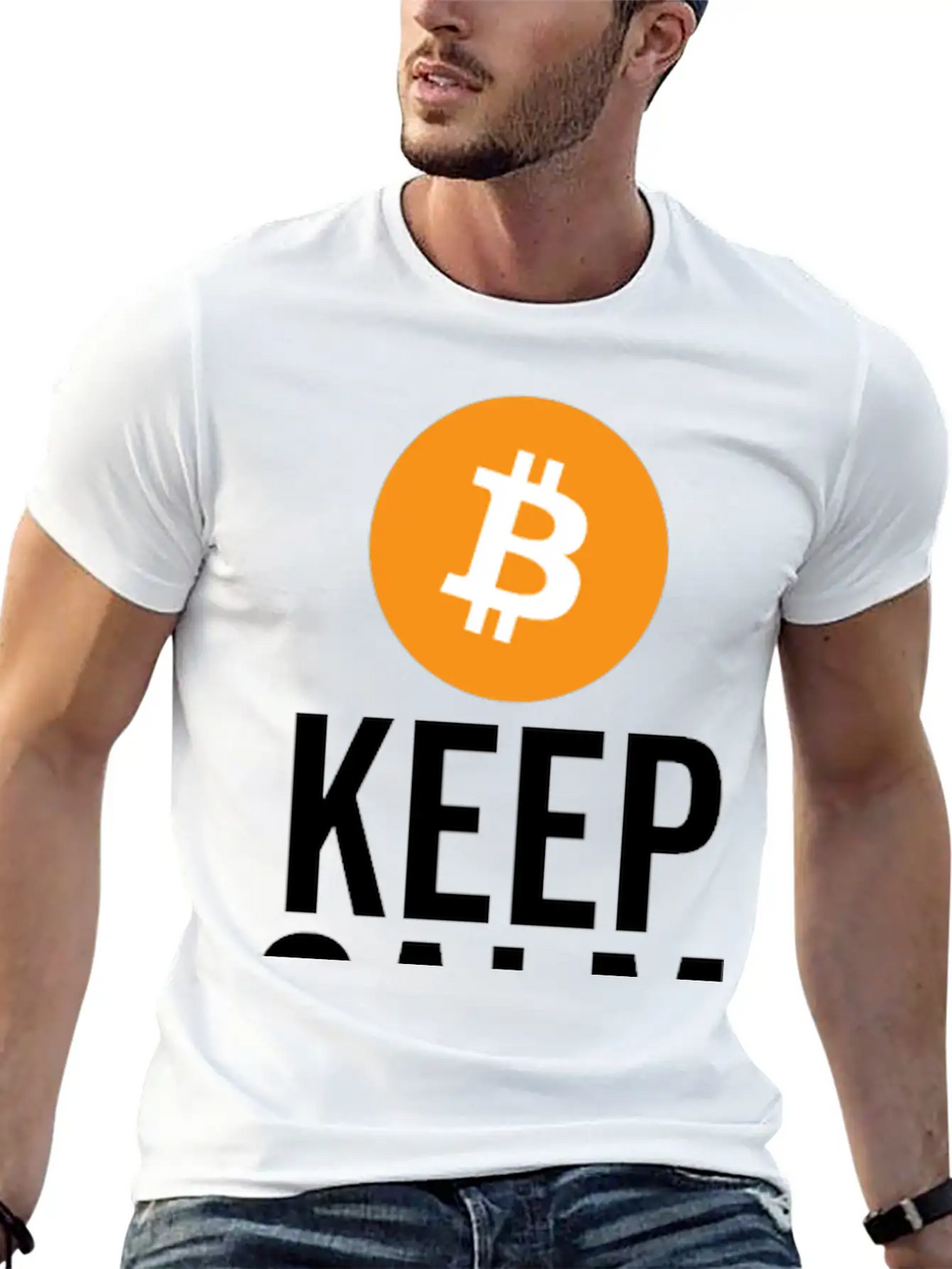 Keep Calm And Hodl Classic Cotton Tee – Unisex Comfort For Any Season
