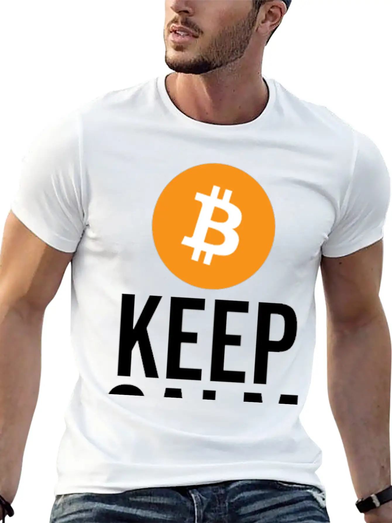 Keep Calm And Hodl Classic Cotton Tee – Unisex Comfort For Any Season
