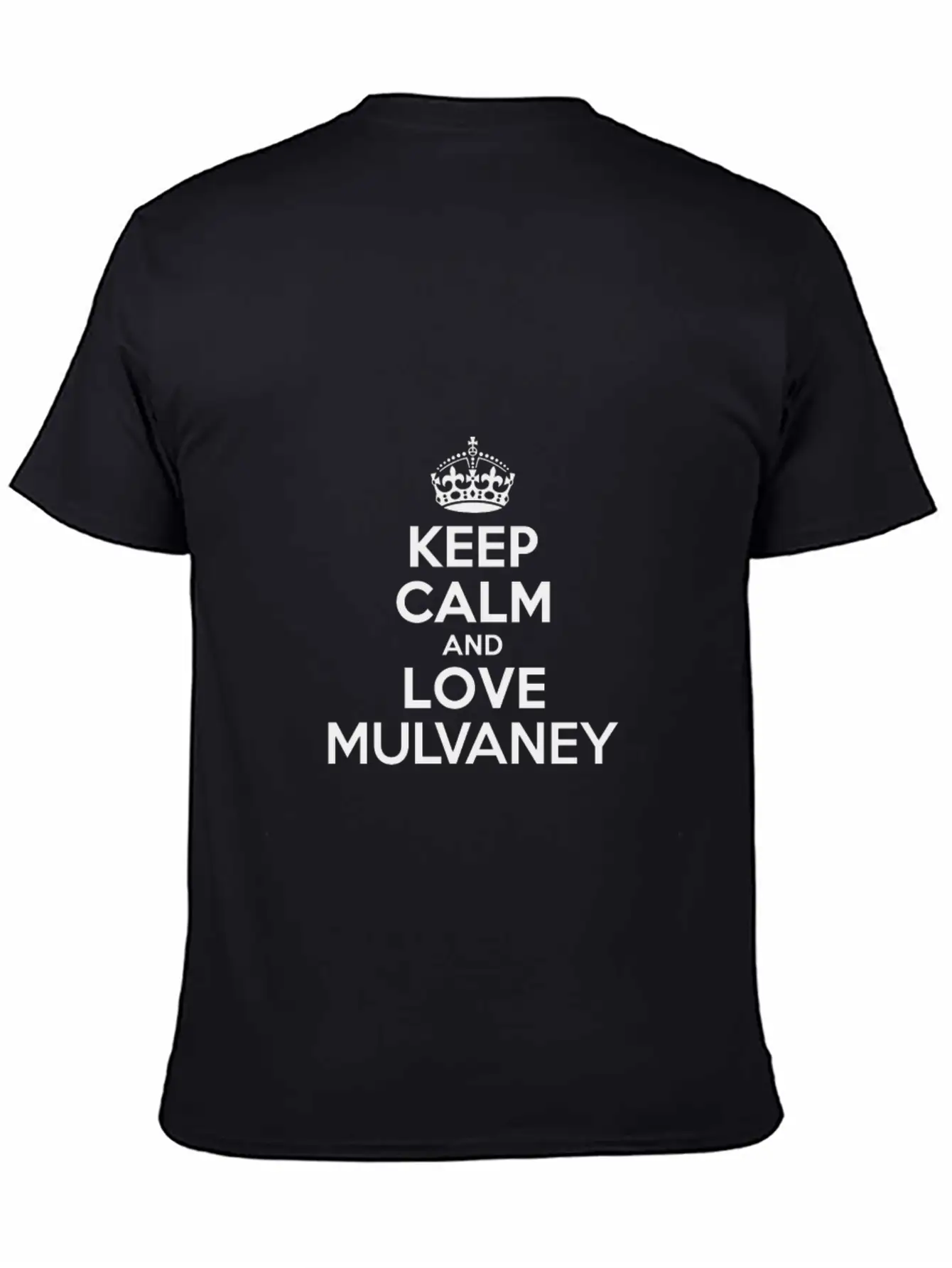 Keep Calm And Love Mulvaney Classic Cotton Tee – Unisex Comfort For Any Season