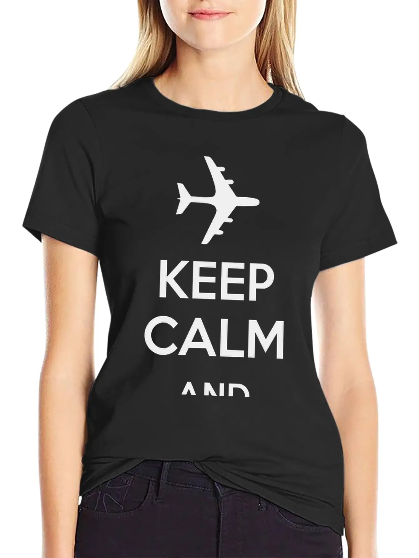 Keep Calm And Travel On (Travelling) Essential Cotton Tee For Daily Outfits – Unisex Style