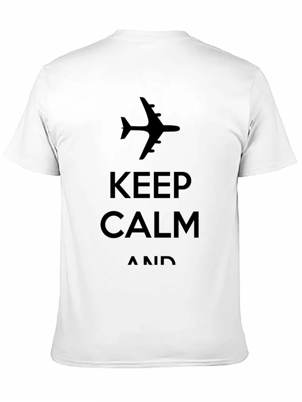 Keep Calm And Travel On (Travelling) Essential Cotton Tee For Daily Outfits – Unisex Style