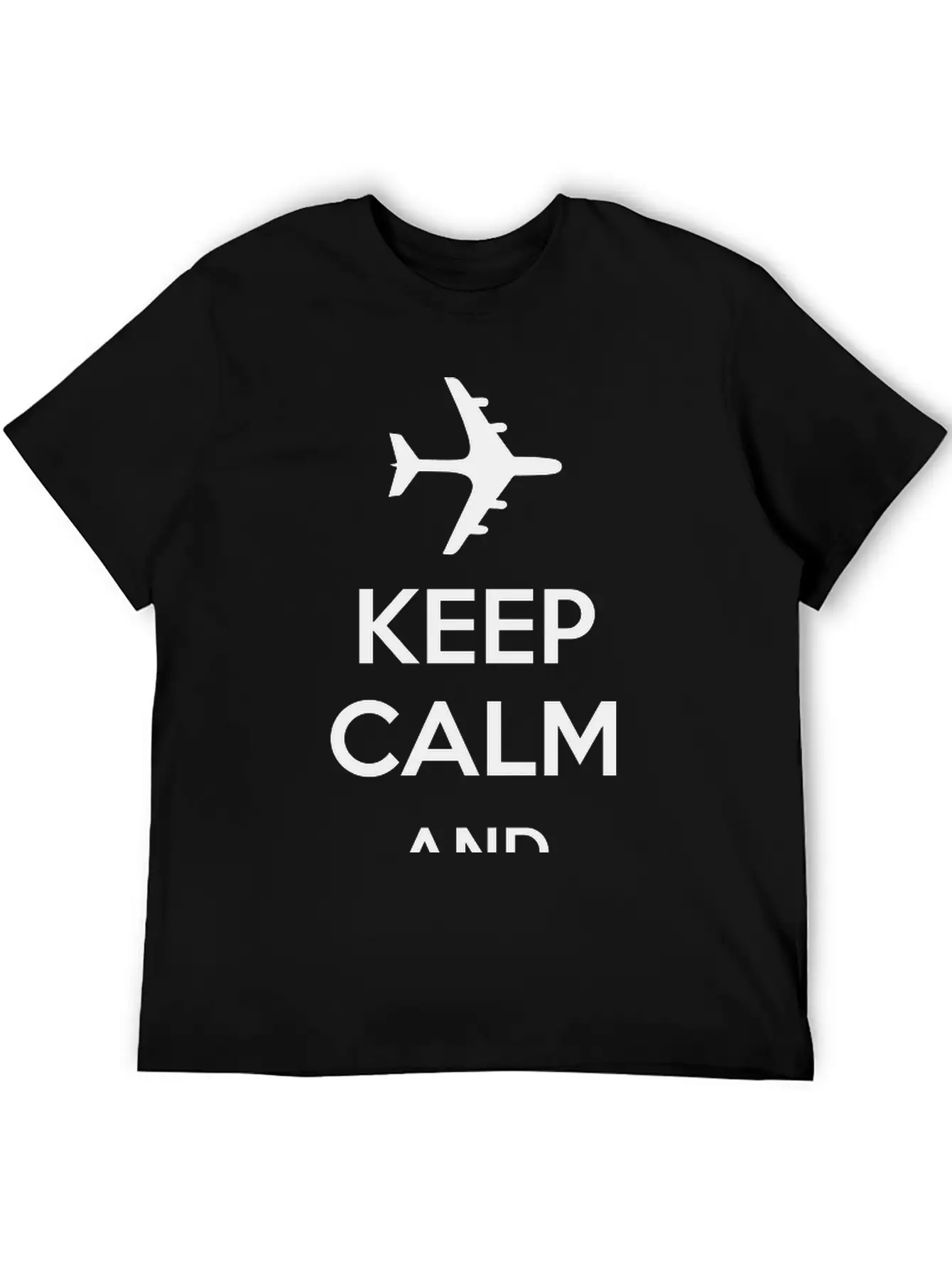 Keep Calm And Travel On (Travelling) Essential Cotton Tee For Daily Outfits – Unisex Style