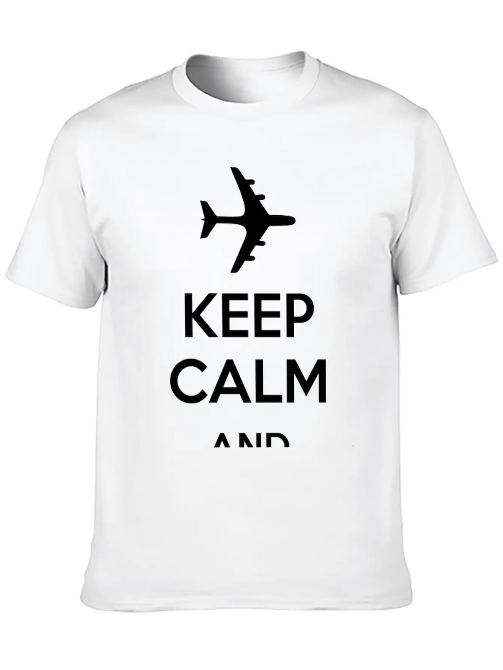 Keep Calm And Travel On (Travelling) Essential Cotton Tee For Daily Outfits – Unisex Style