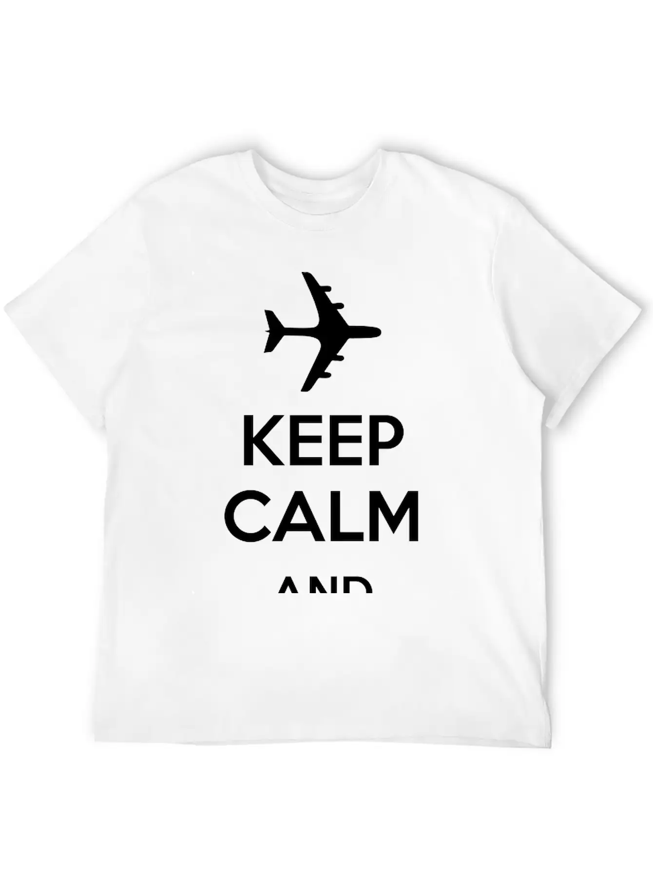 Keep Calm And Travel On (Travelling) Essential Cotton Tee For Daily Outfits – Unisex Style