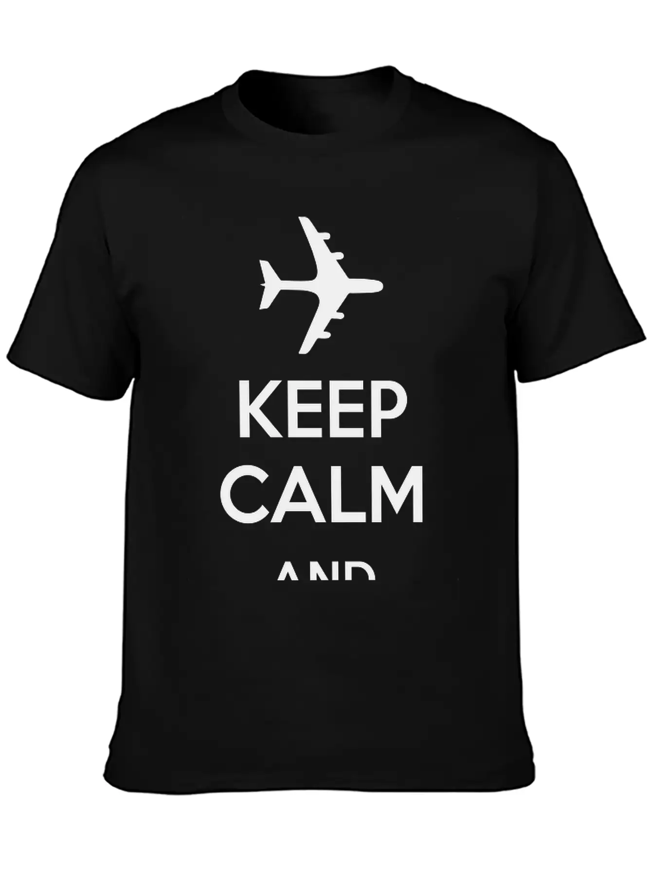 Keep Calm And Travel On (Travelling) Essential Cotton Tee For Daily Outfits – Unisex Style