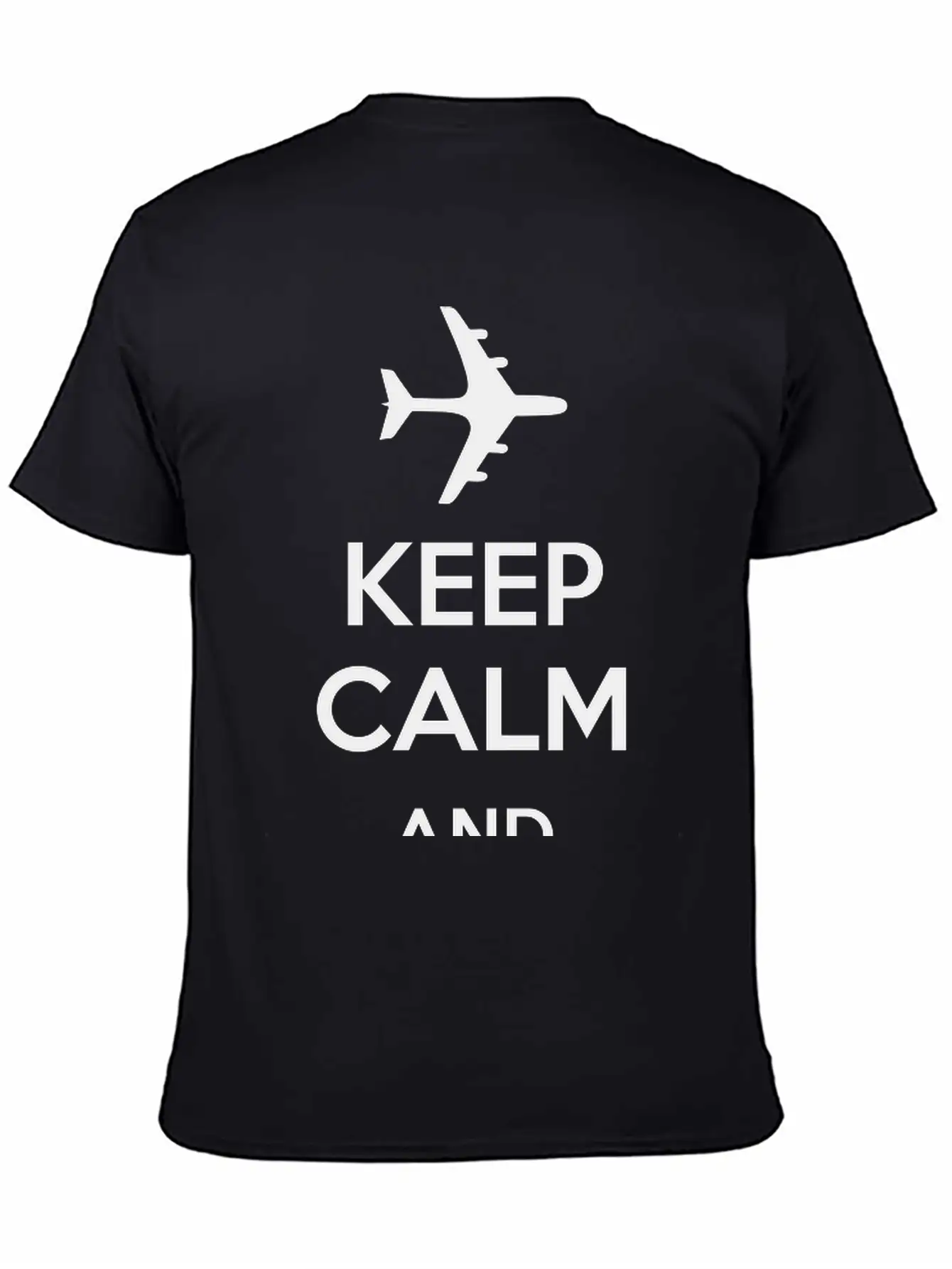 Keep Calm And Travel On (Travelling) Essential Cotton Tee For Daily Outfits – Unisex Style