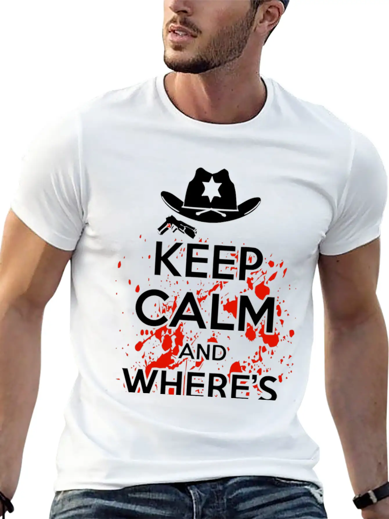 Keep Calm And Wheres Carl Classic Cotton Tee – Unisex Comfort For Any Season