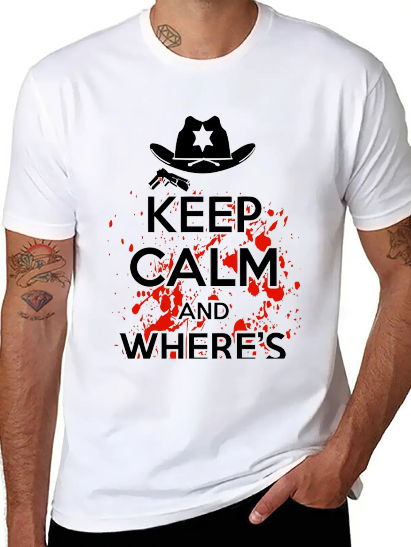 Keep Calm And Wheres Carl Classic Cotton Tee – Unisex Comfort For Any Season