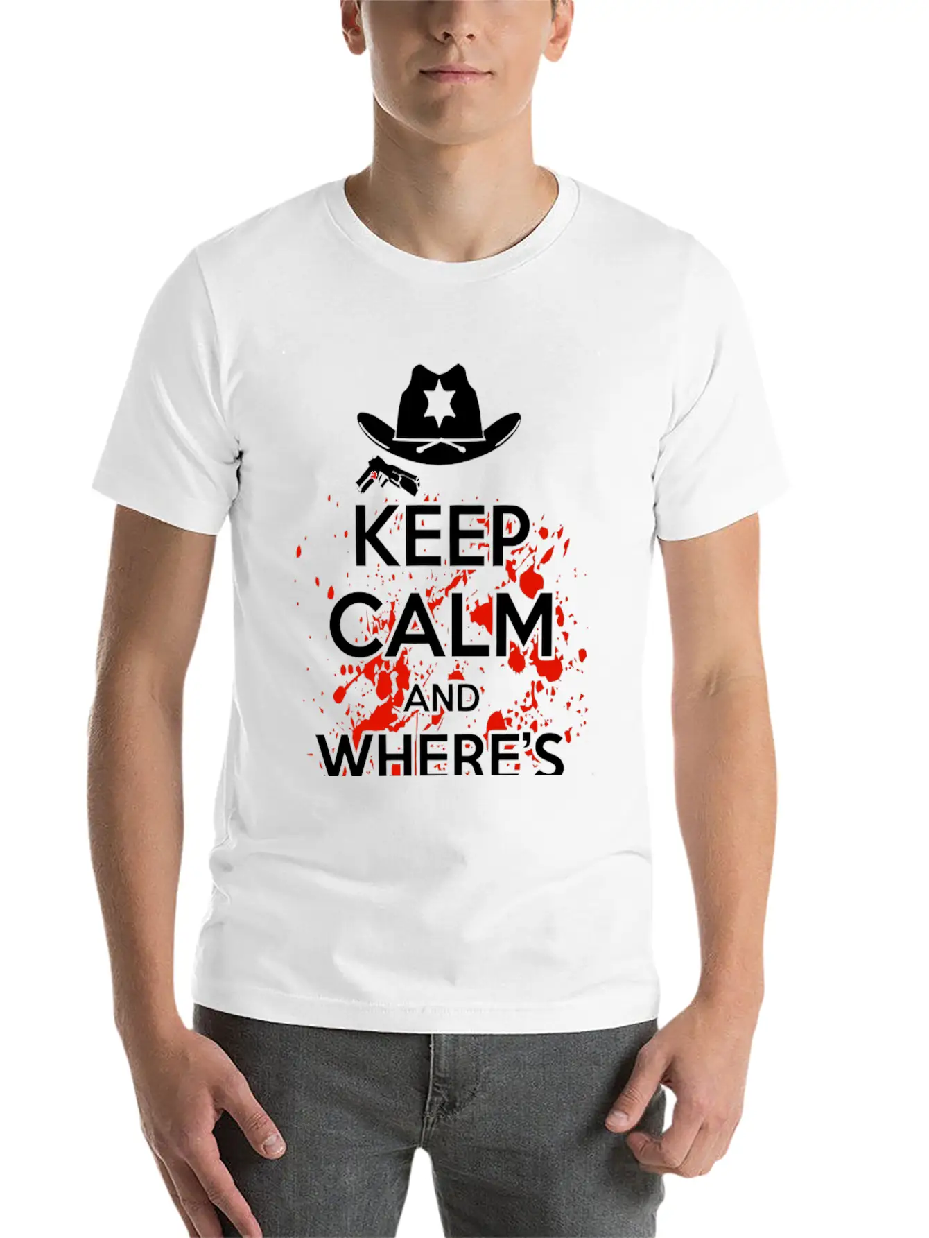 Keep Calm And Wheres Carl Classic Cotton Tee – Unisex Comfort For Any Season