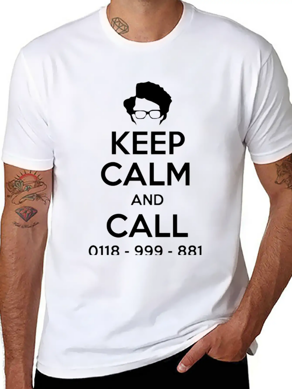 KEEP CALM Funny Tshirt Classic Cotton Tee – Unisex Comfort For Any Season