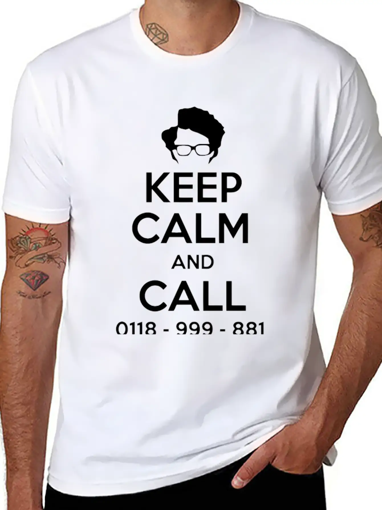 KEEP CALM Funny Tshirt Classic Cotton Tee – Unisex Comfort For Any Season