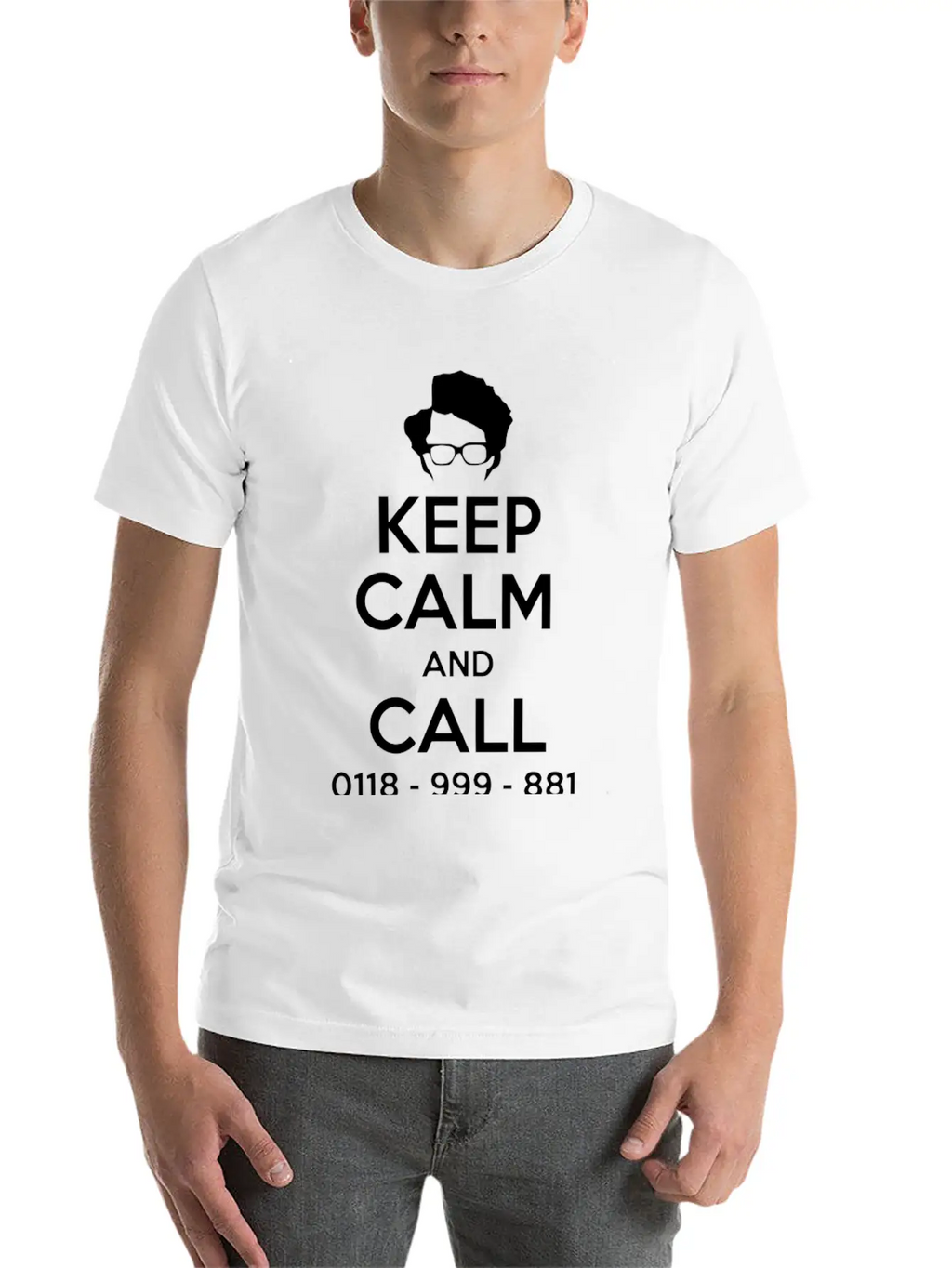 KEEP CALM Funny Tshirt Classic Cotton Tee – Unisex Comfort For Any Season