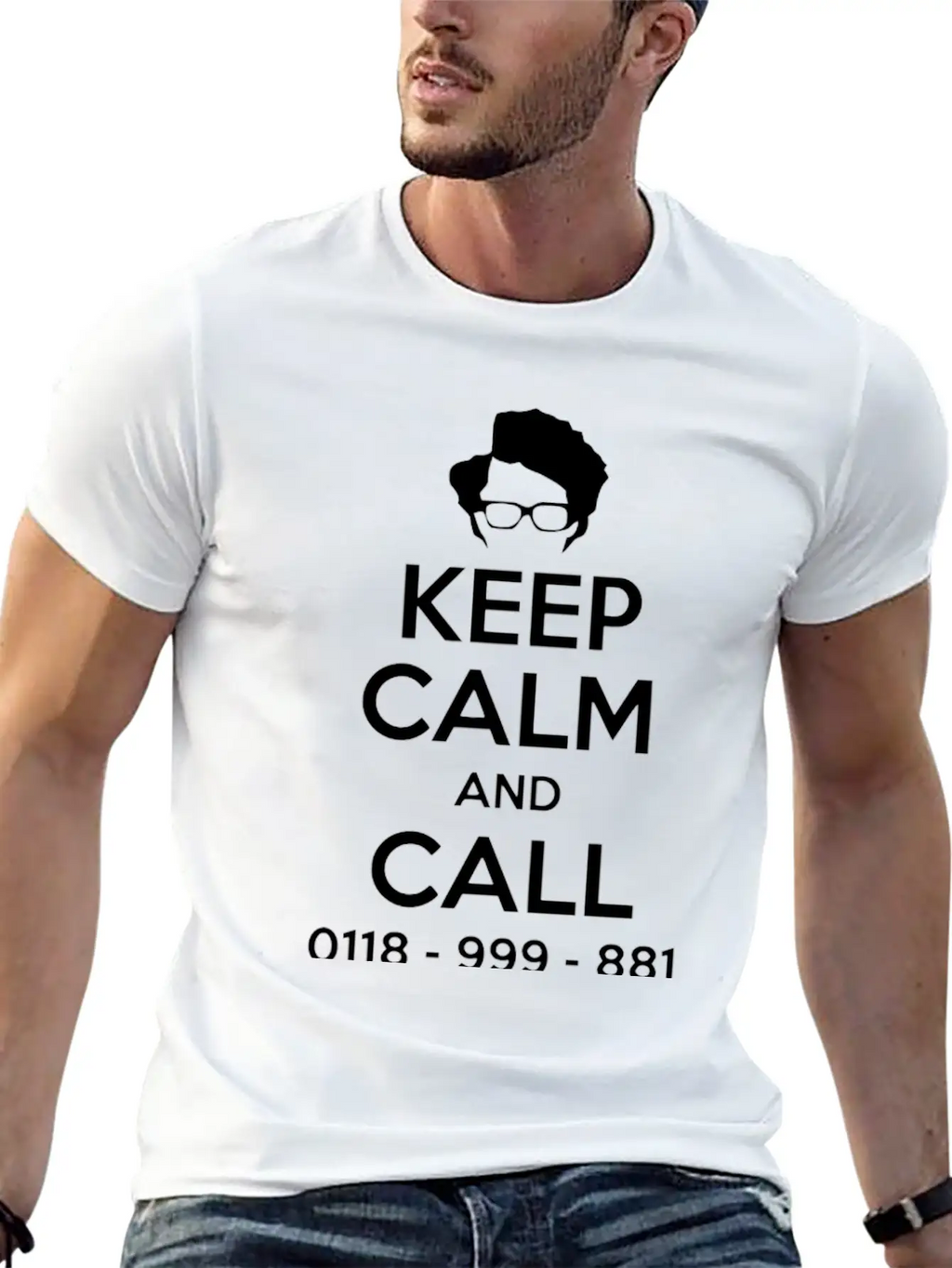 KEEP CALM Funny Tshirt Classic Cotton Tee – Unisex Comfort For Any Season