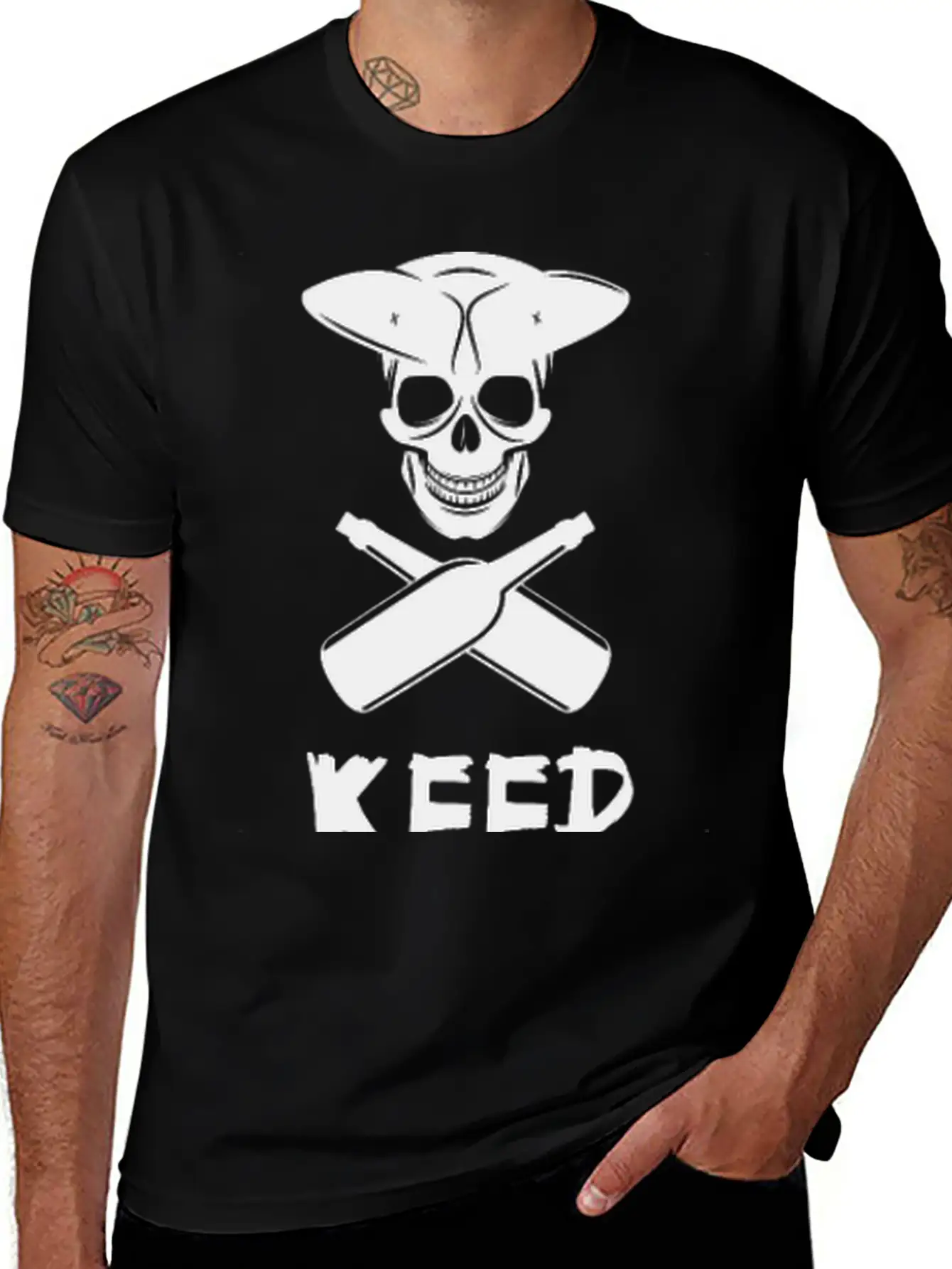 Keep Calm Pirate Classic Cotton Tee – Unisex Comfort For Any Season