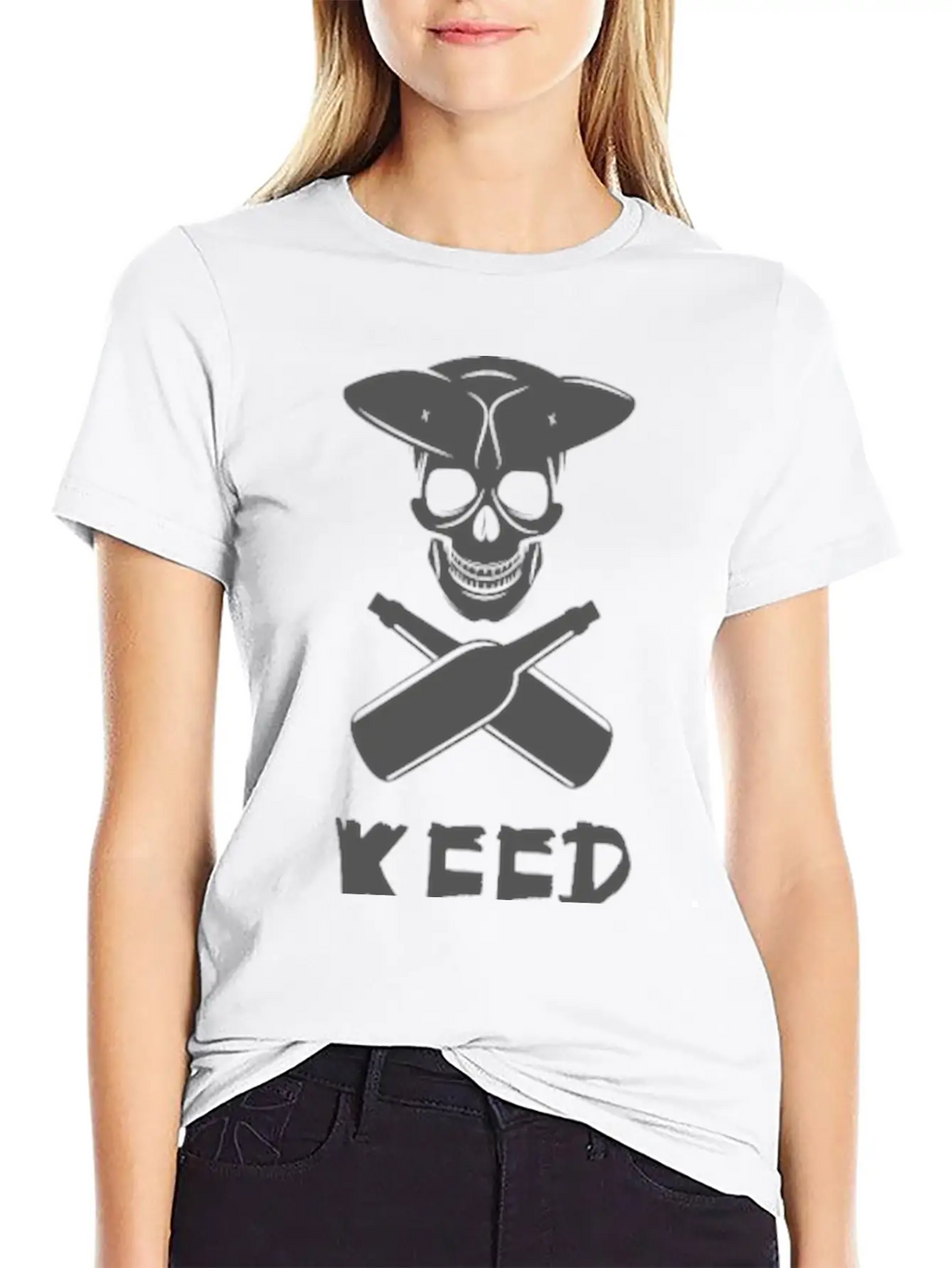 Keep Calm Pirate Classic Cotton Tee – Unisex Comfort For Any Season