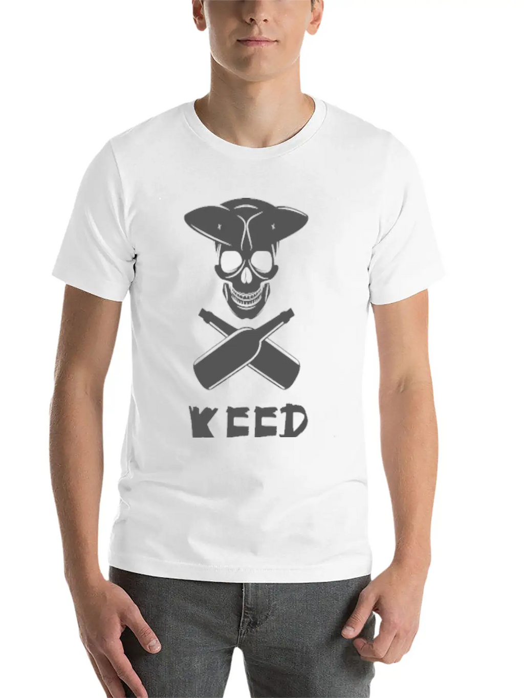 Keep Calm Pirate Classic Cotton Tee – Unisex Comfort For Any Season