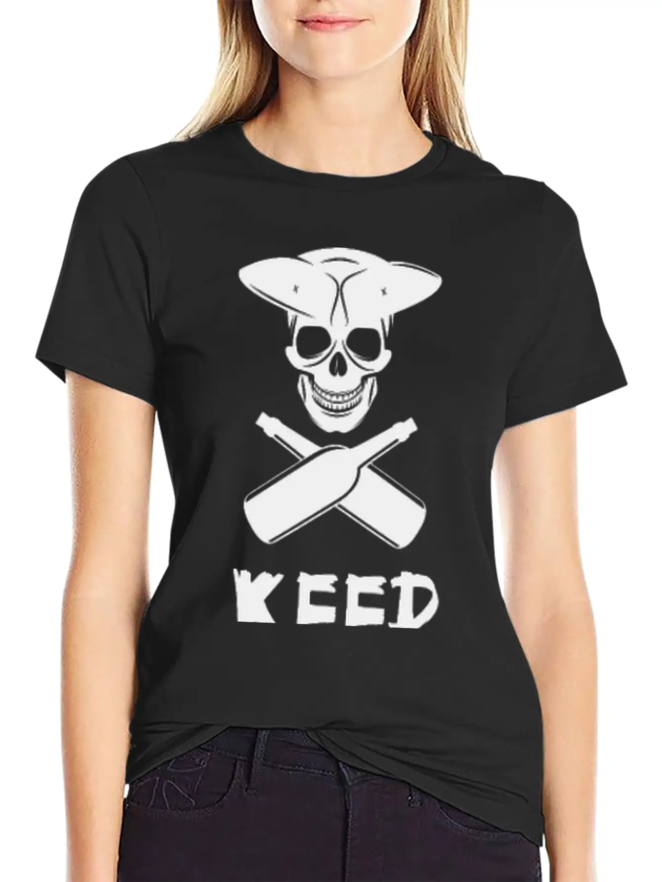 Keep Calm Pirate Classic Cotton Tee – Unisex Comfort For Any Season