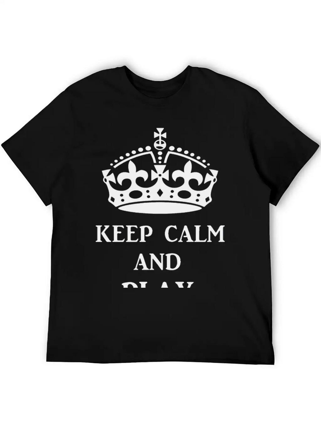 Keep Calm Play Ukulele Bl Timeless Short Sleeve Tee – Comfy And Minimalist Design
