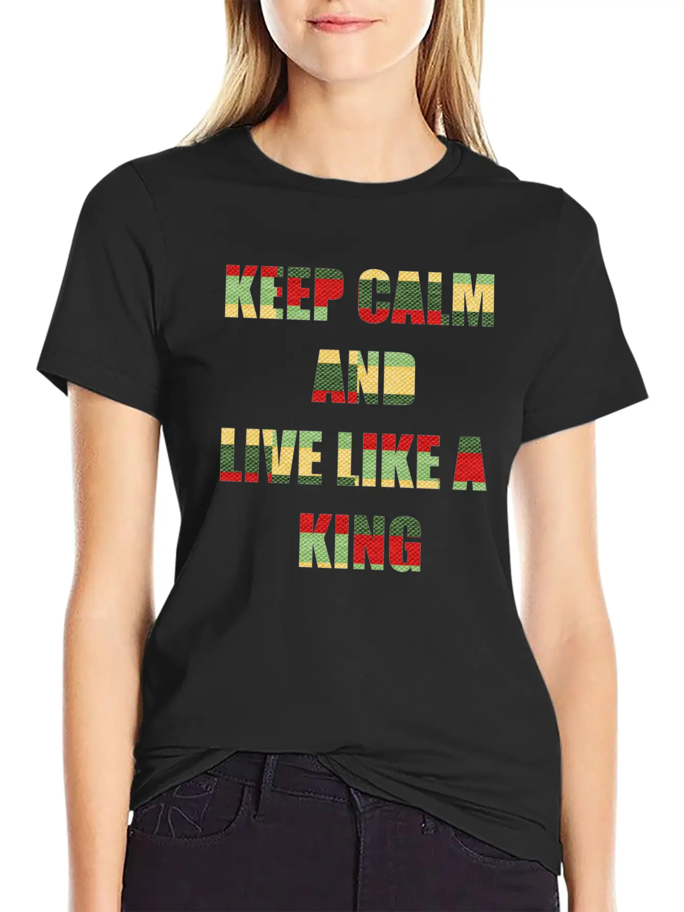 KEEP CALM Timeless Short Sleeve Tee – Comfy And Minimalist Design