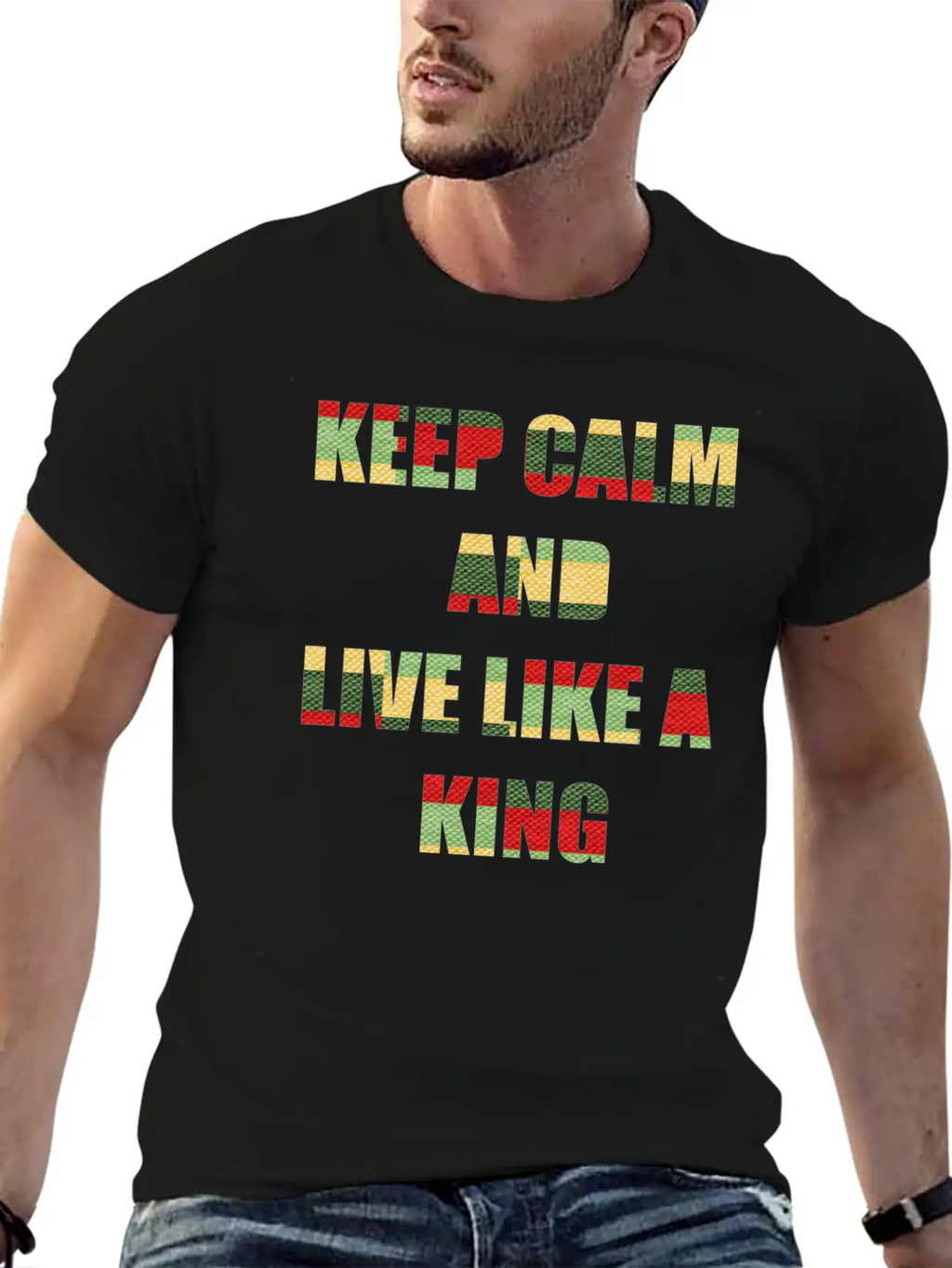 KEEP CALM Timeless Short Sleeve Tee – Comfy And Minimalist Design