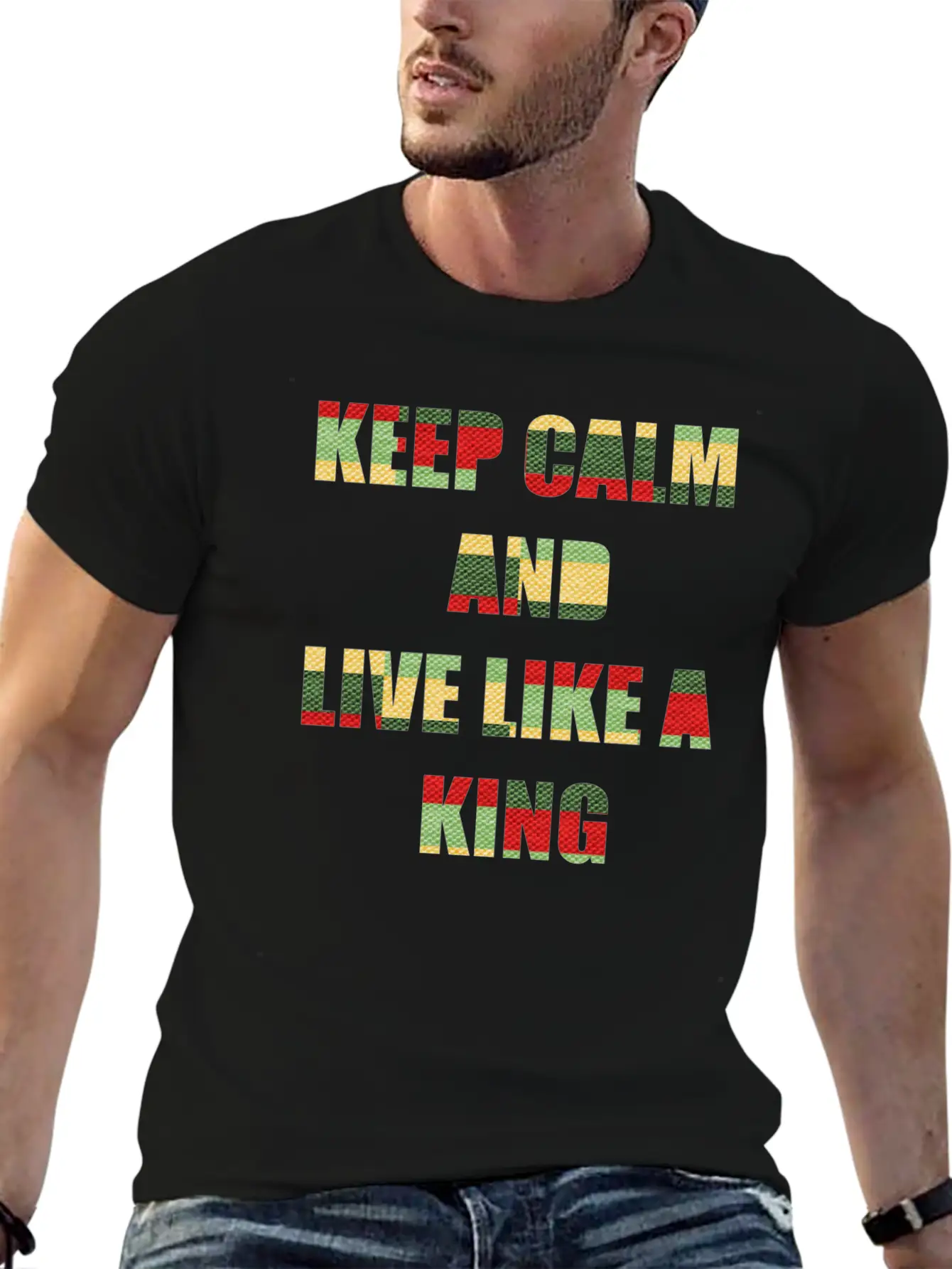KEEP CALM Timeless Short Sleeve Tee – Comfy And Minimalist Design