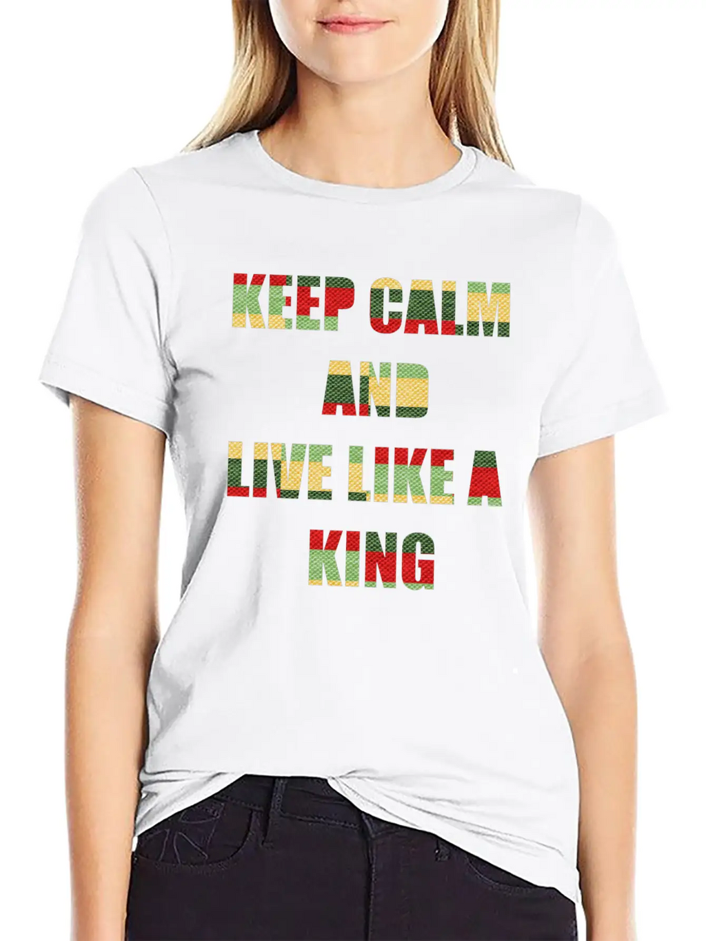 KEEP CALM Timeless Short Sleeve Tee – Comfy And Minimalist Design