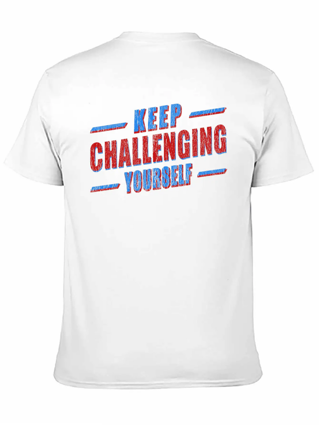 Keep Challenging Yourself Classic Cotton Tee – Unisex Comfort For Any Season