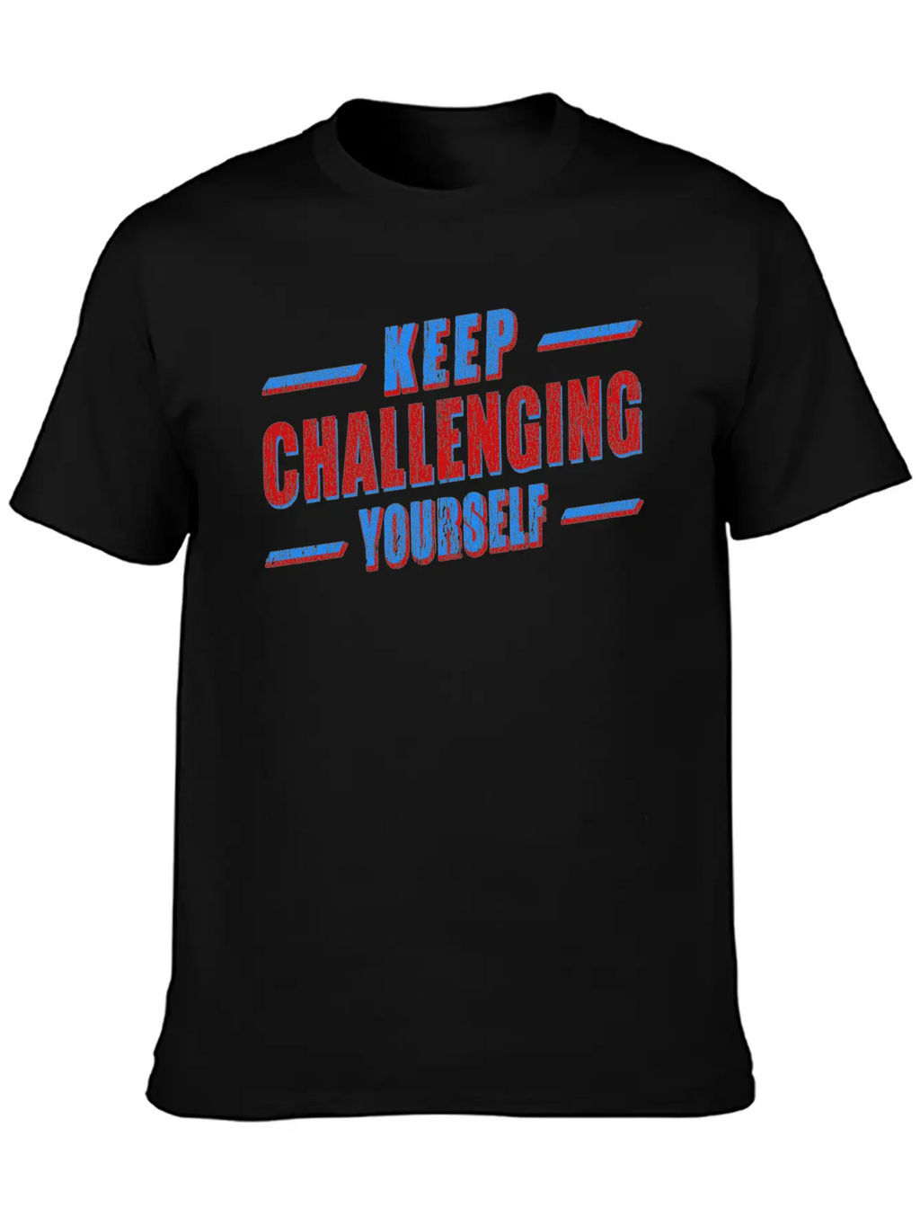 Keep Challenging Yourself Classic Cotton Tee – Unisex Comfort For Any Season