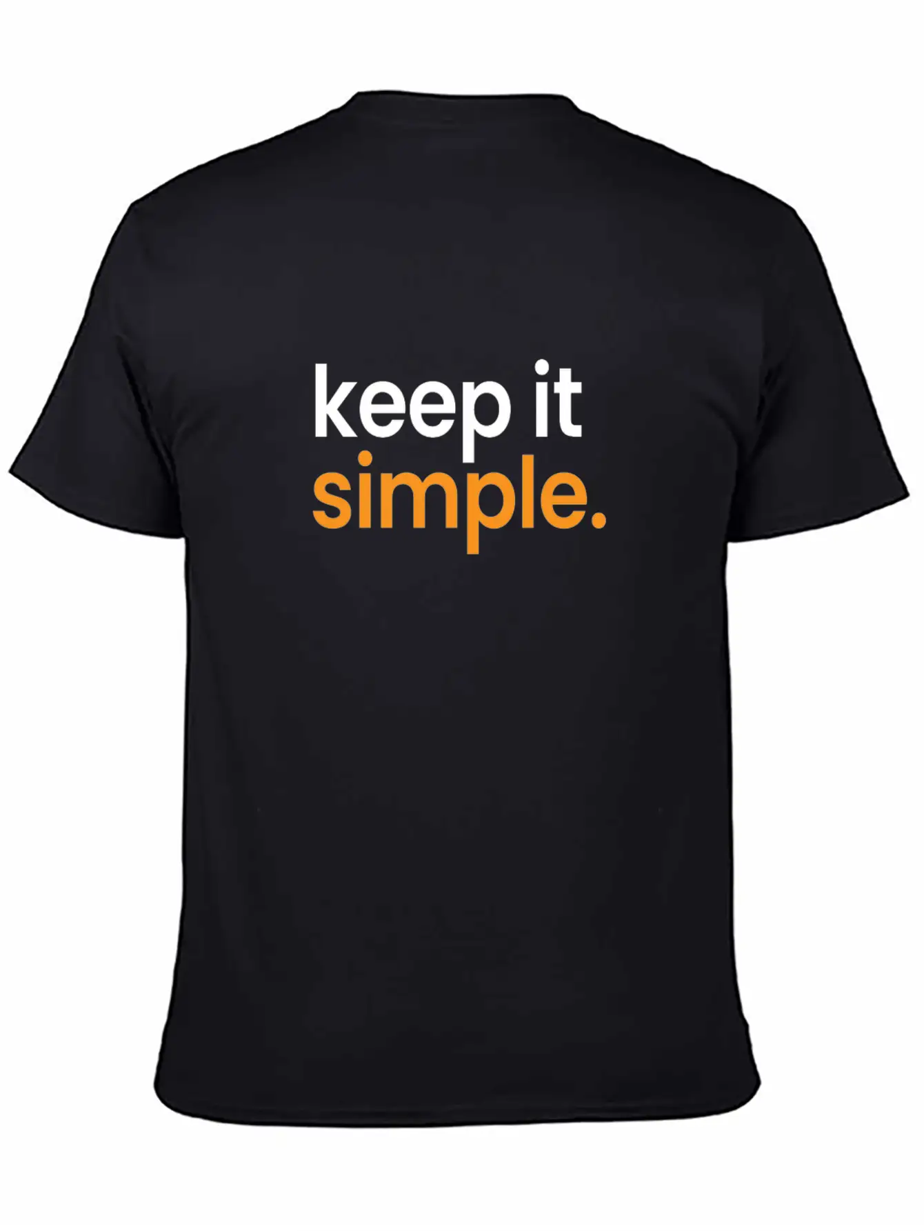 Keep It Simple Minimalism Minimalist Simple Classic Cotton Tee – Unisex Comfort For Any Season