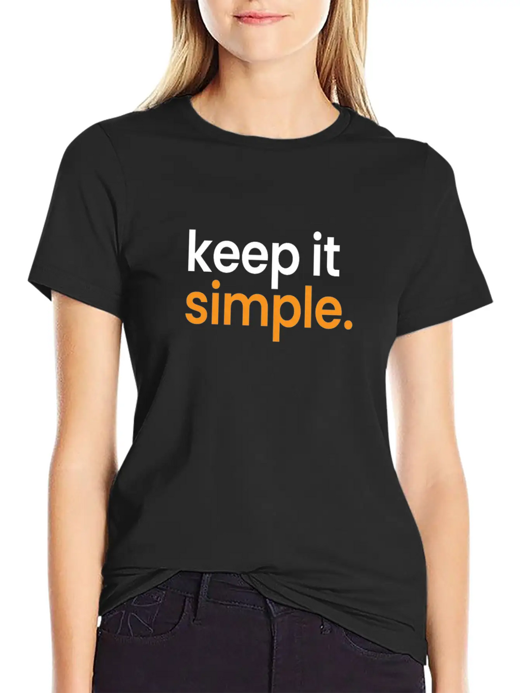 Keep It Simple Minimalism Minimalist Simple Classic Cotton Tee – Unisex Comfort For Any Season